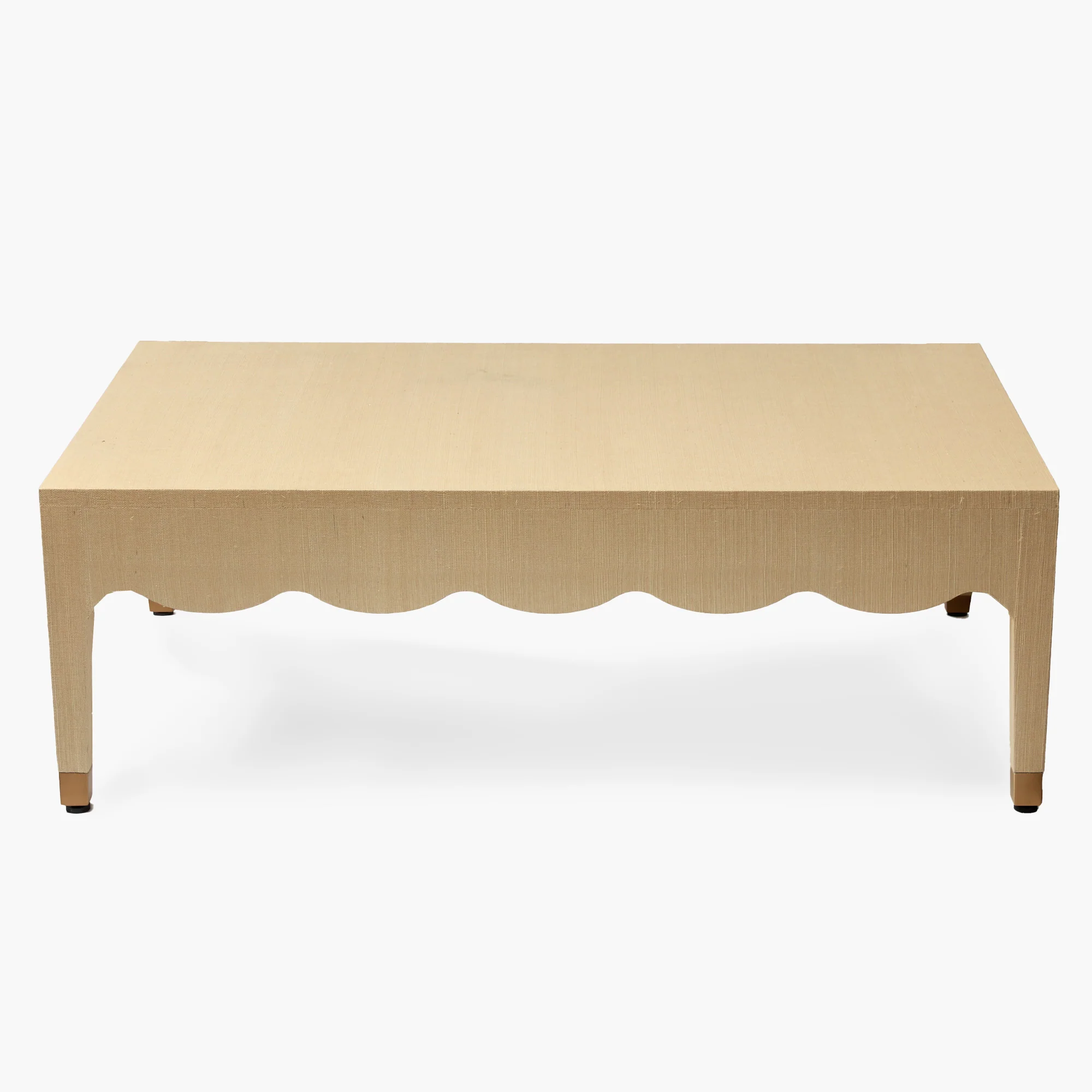 Grasscloth Coffee Table - Image 6