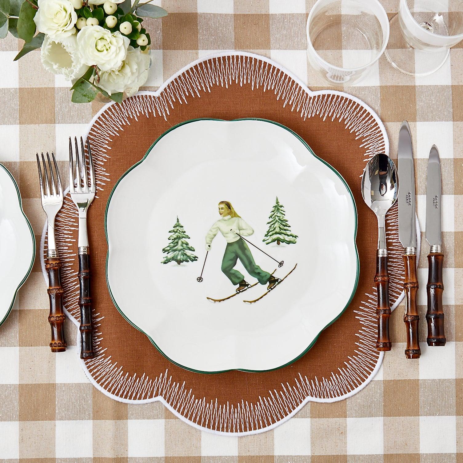 Alathea Caramel Linen Placemats (Set of 4) - Image 23