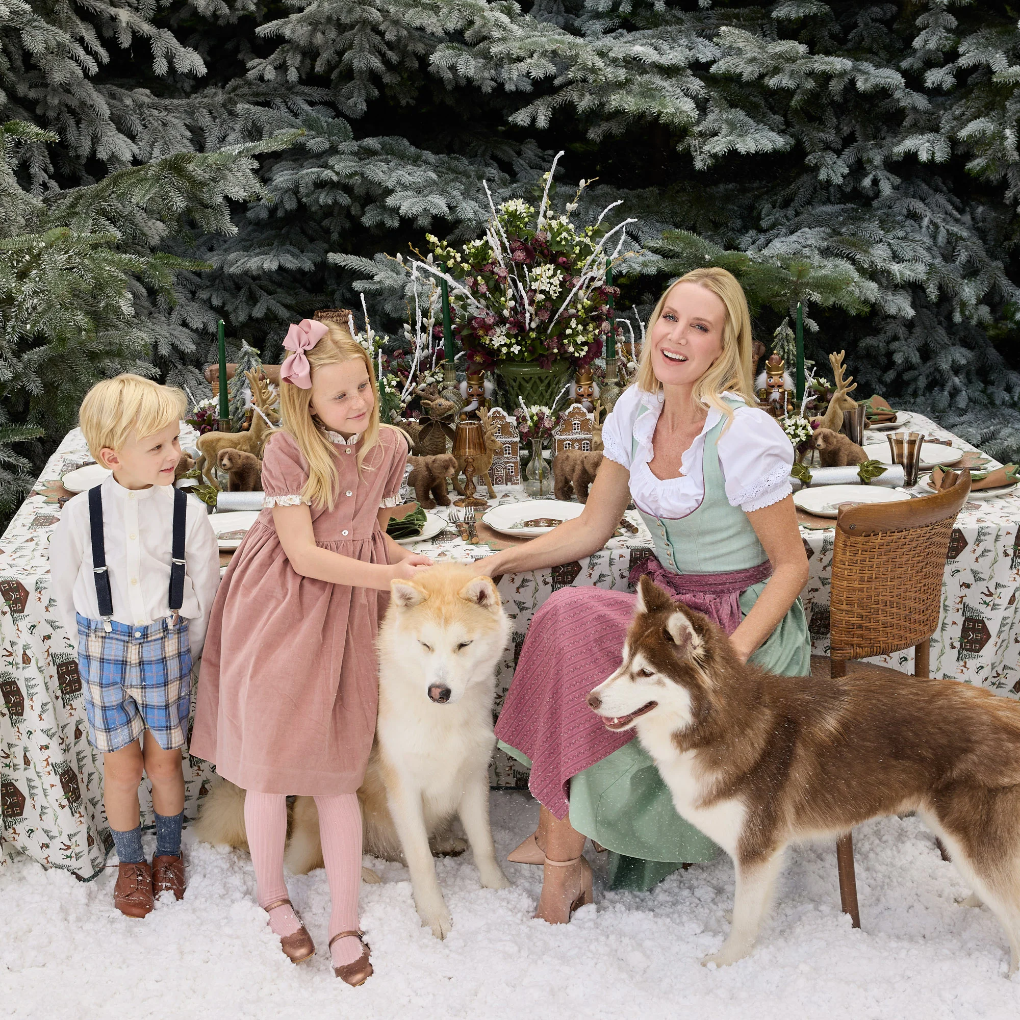 Alpine Chalet Tablecloth - Image 2