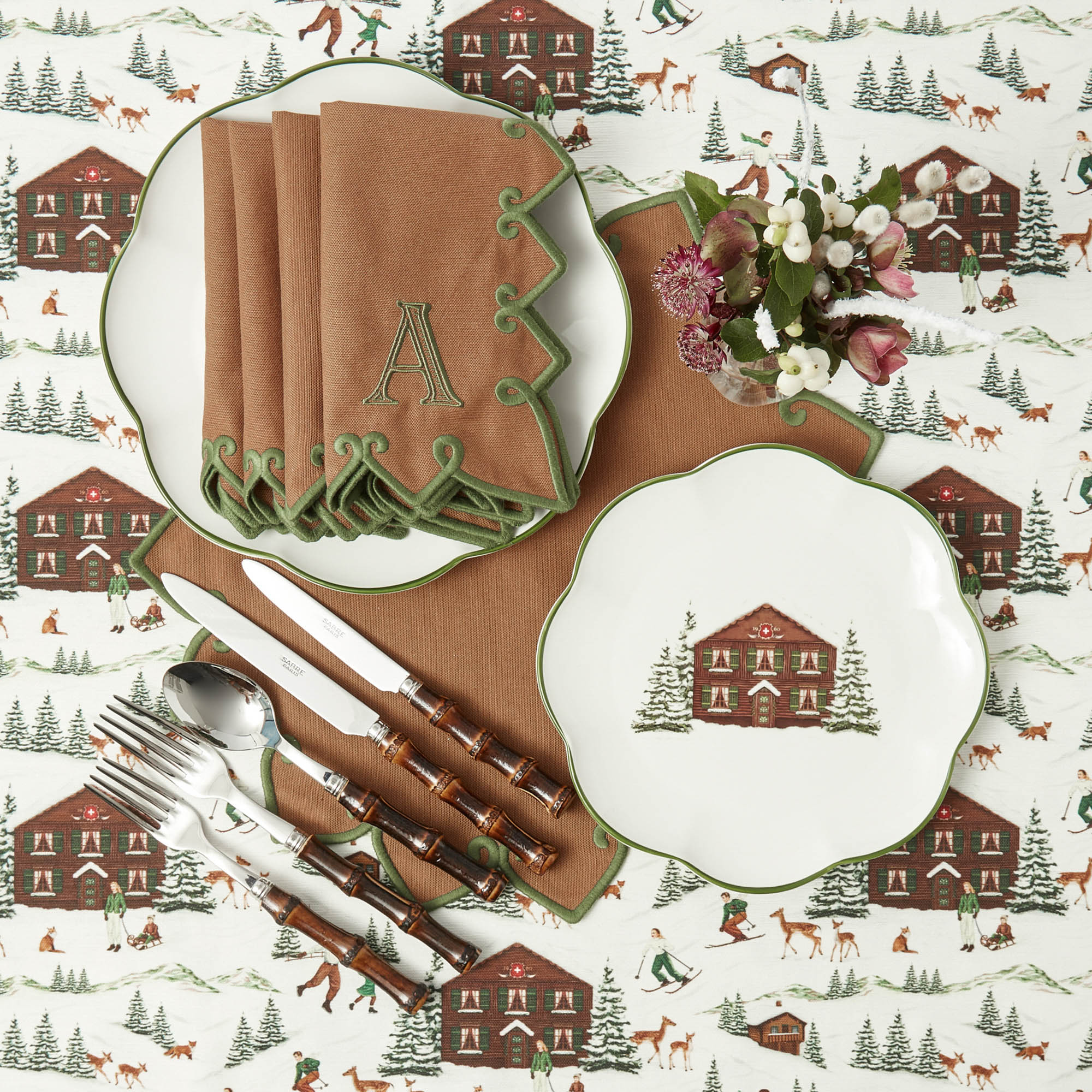 Alpine Chalet Tablecloth - Image 7