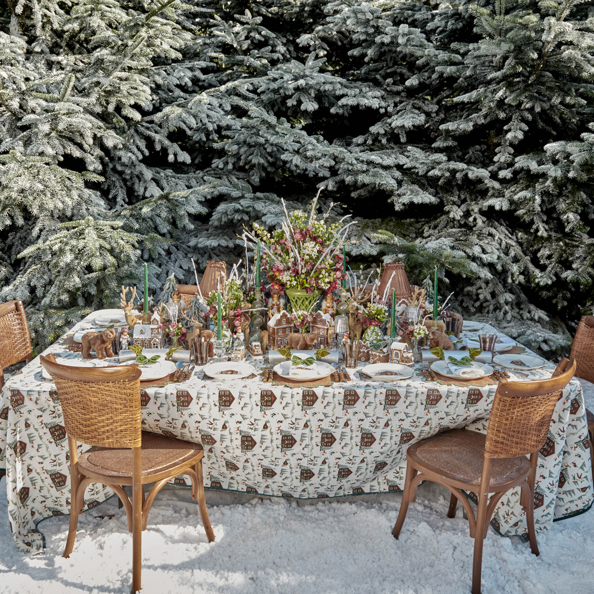 Alpine Chalet Tablecloth - Image 9