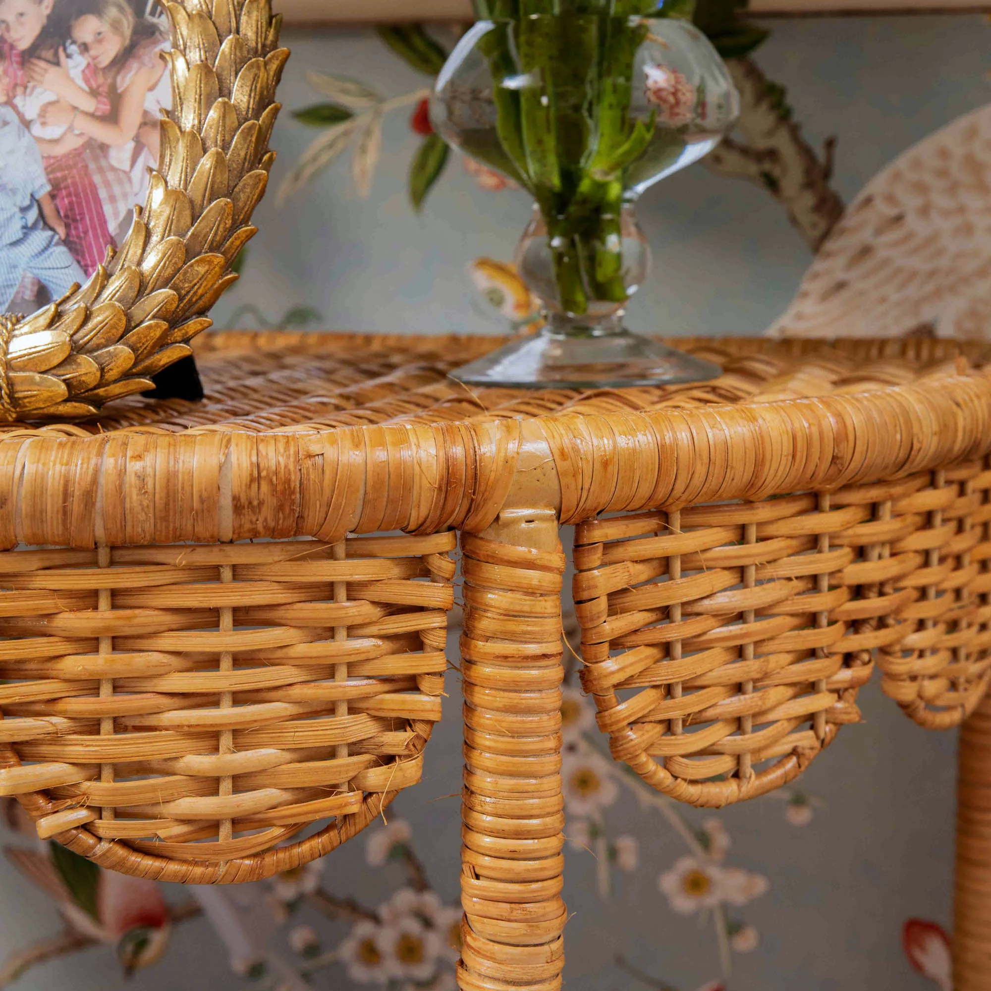 Annabelle Rattan Side Table - Image 6
