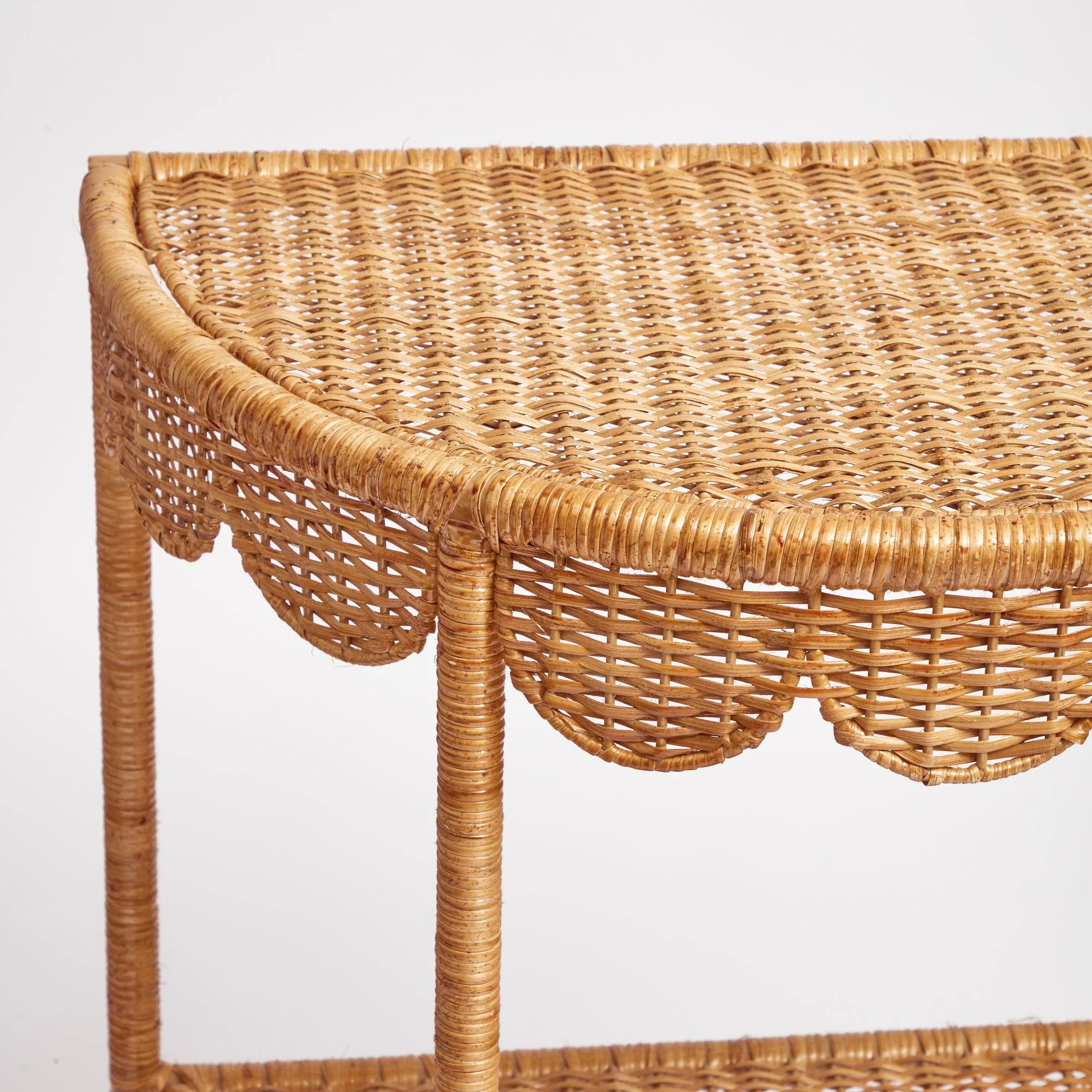 Annabelle Rattan Side Table - Image 9