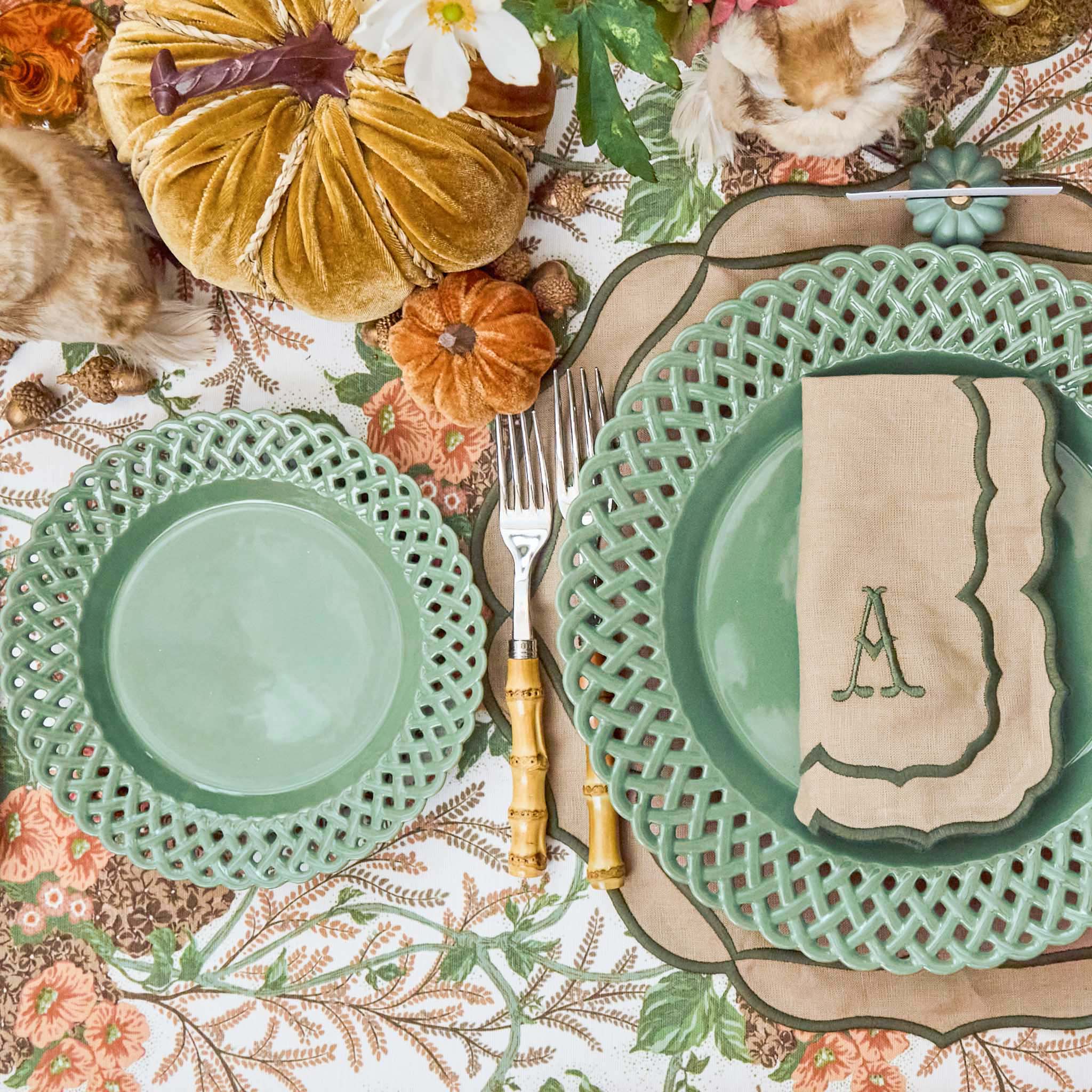 Autumn Lady Isabella's Garden Tablecloth - Image 10