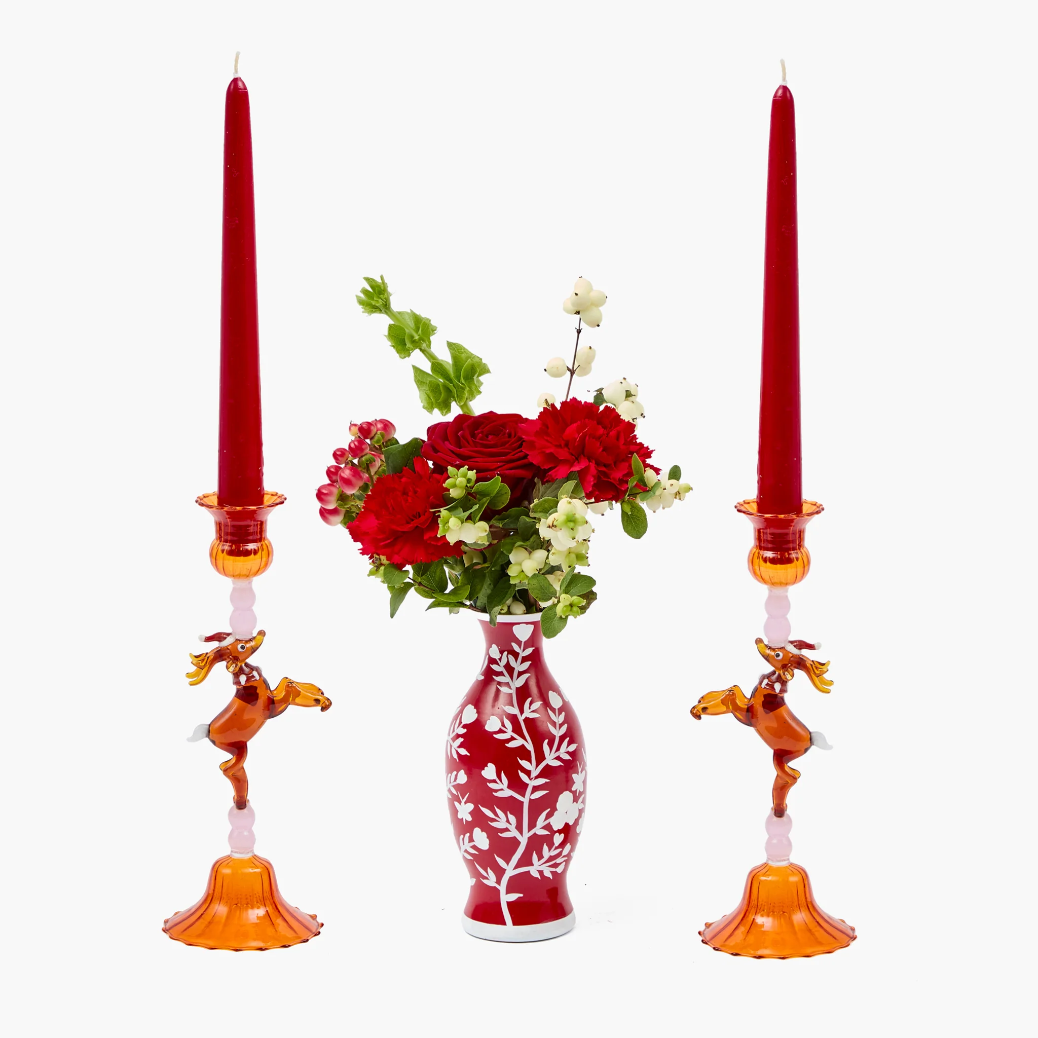 Bambi Glass Candle Holder (Pair) - Image 4