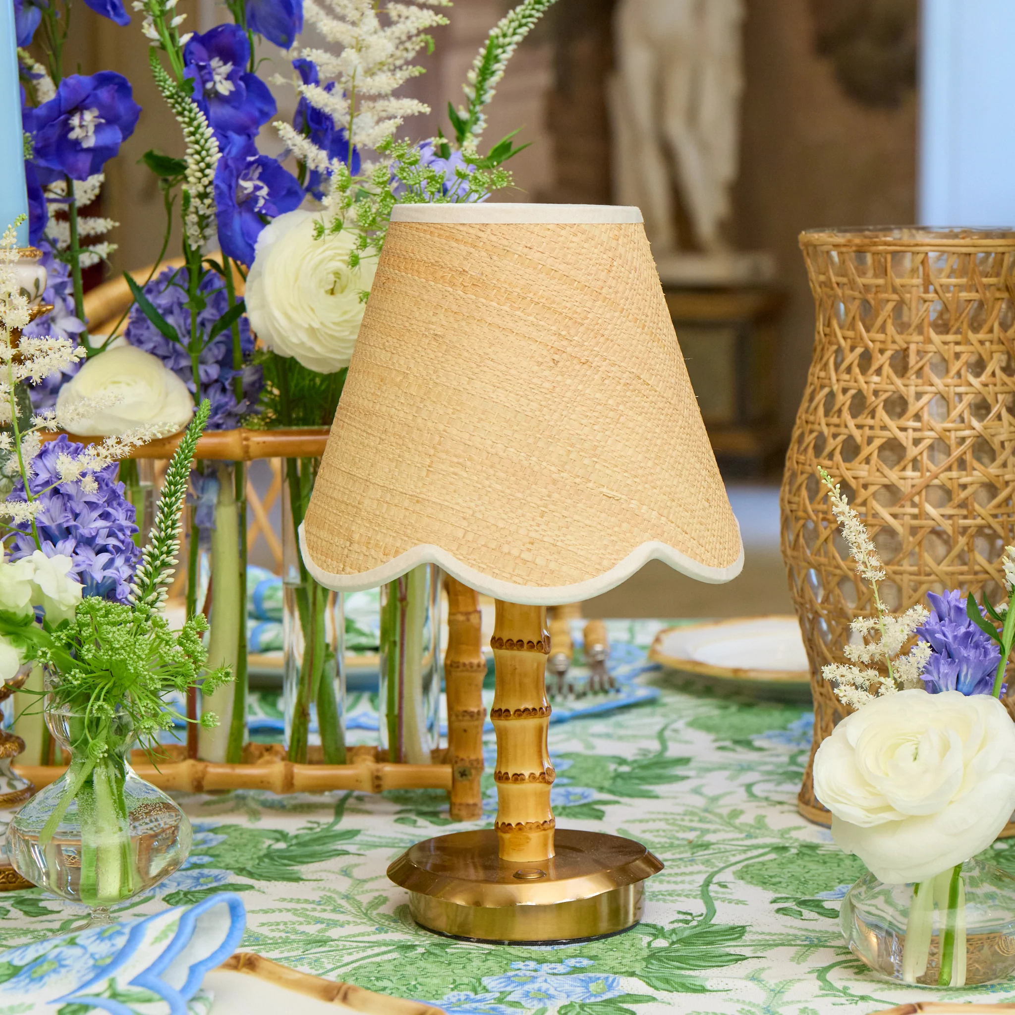 Grasscloth Lampshade (18cm) - Image 2
