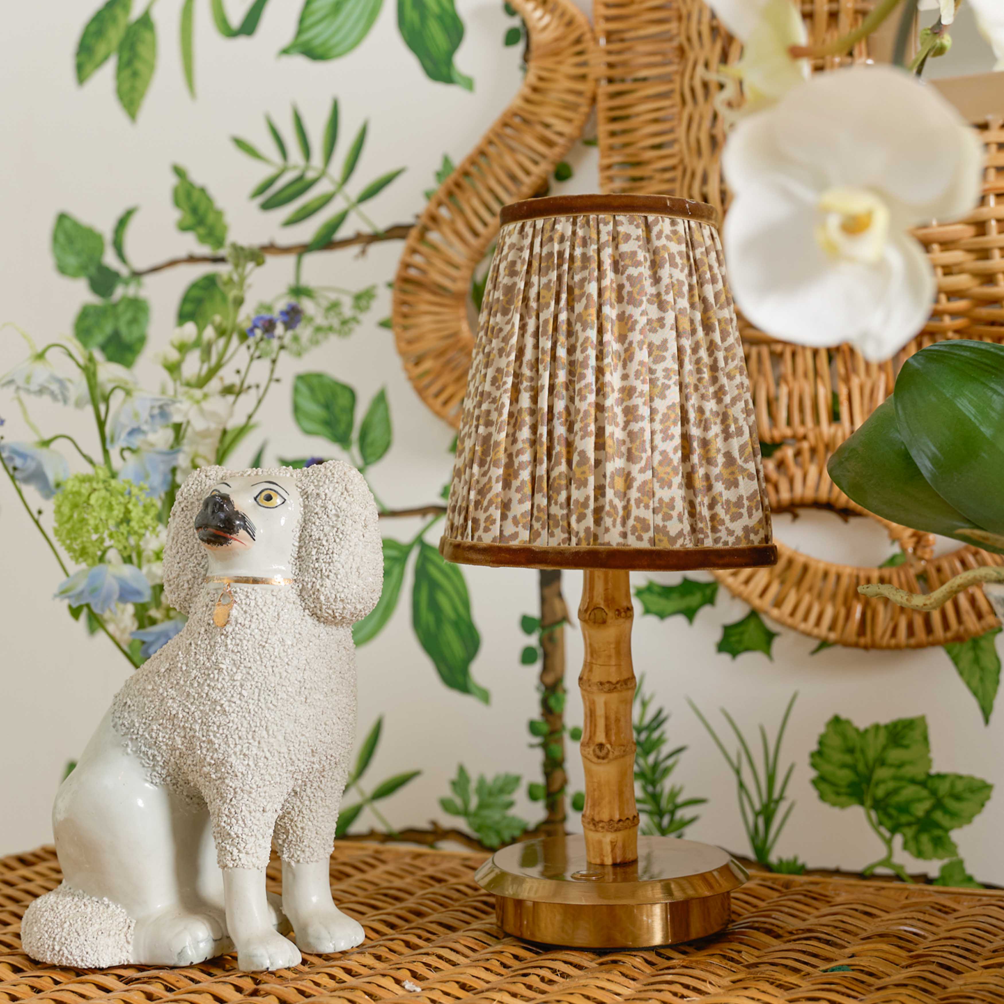 Bamboo Short Rechargeable Lamp - Image 10