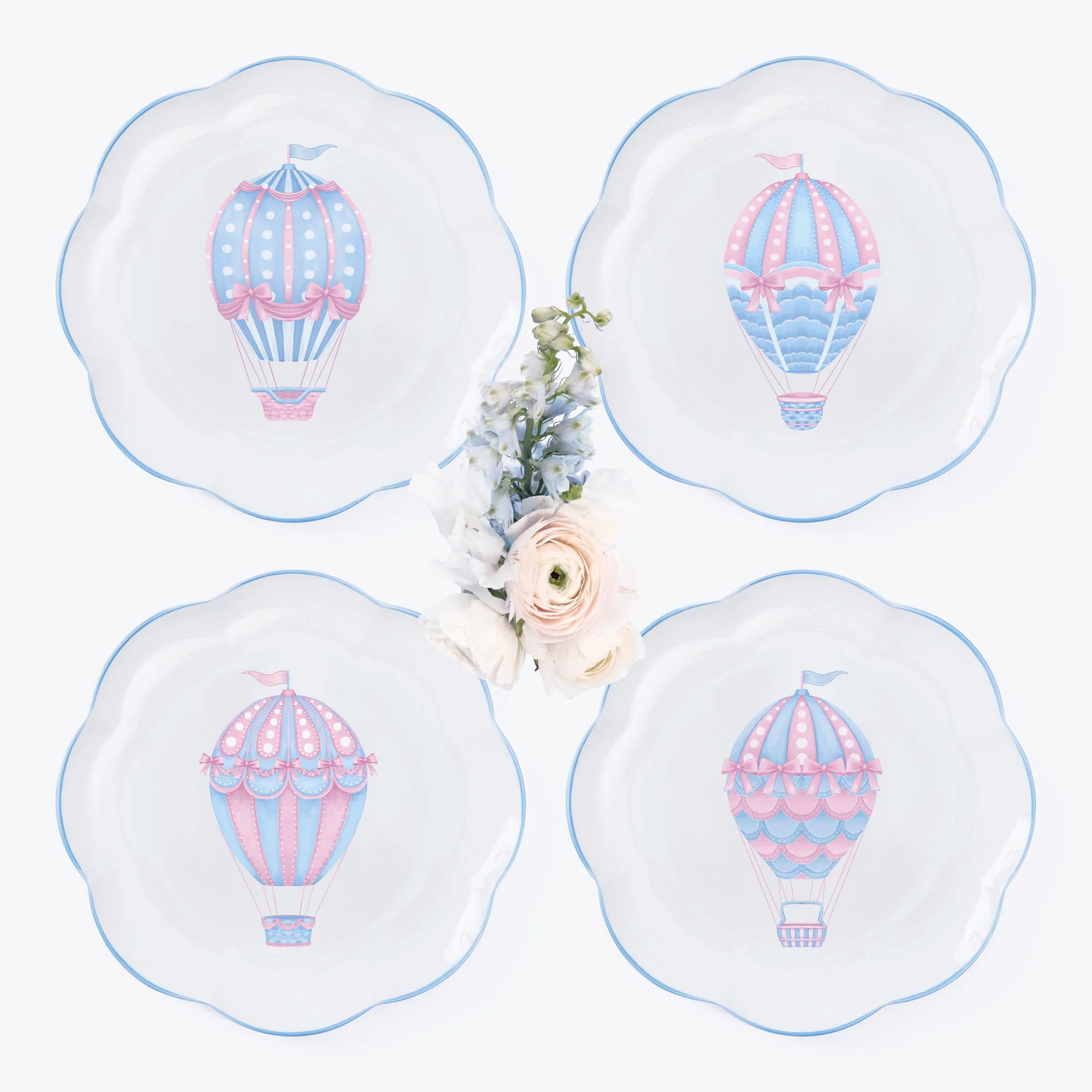 Bea Balloon Dinner Plates (Set of 4)