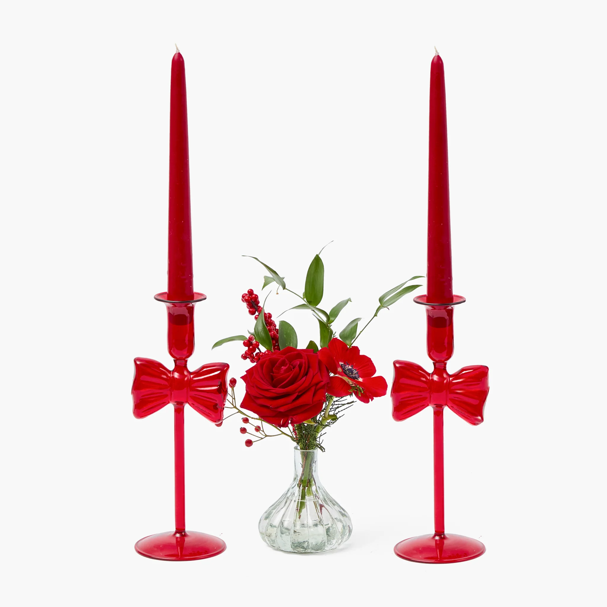 Red Berry Candles (Set of 8) - Image 11