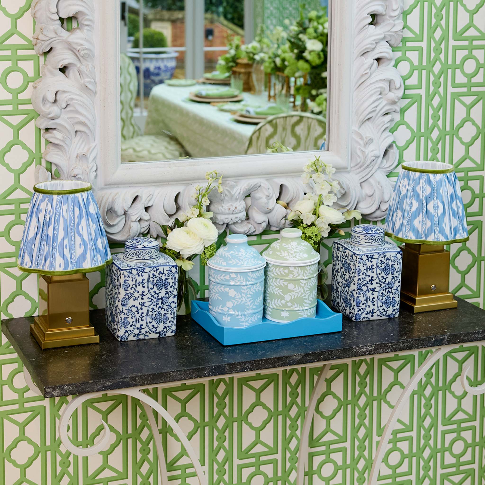 Blue Chinoiserie Canister - Image 3