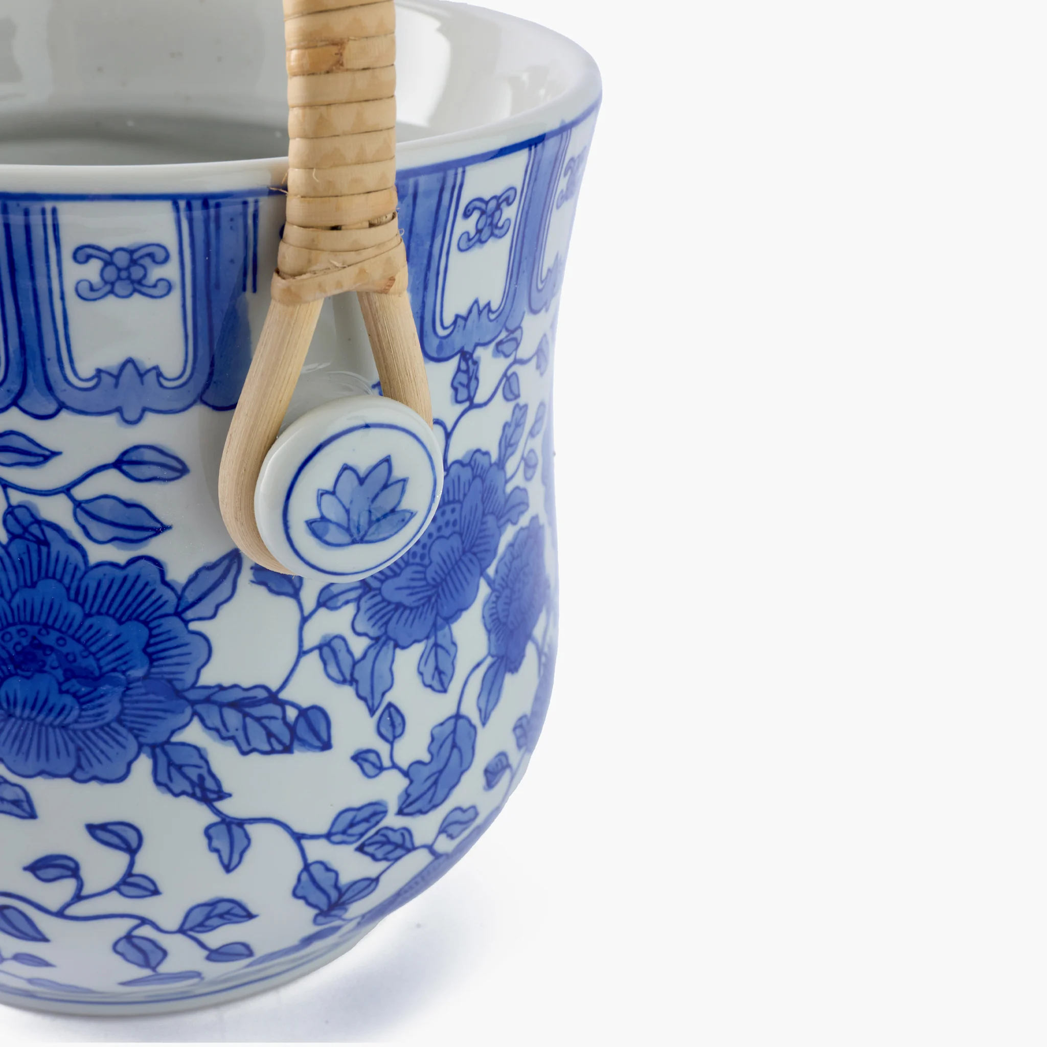 Blue Chinoiserie Ice Bucket - Image 3