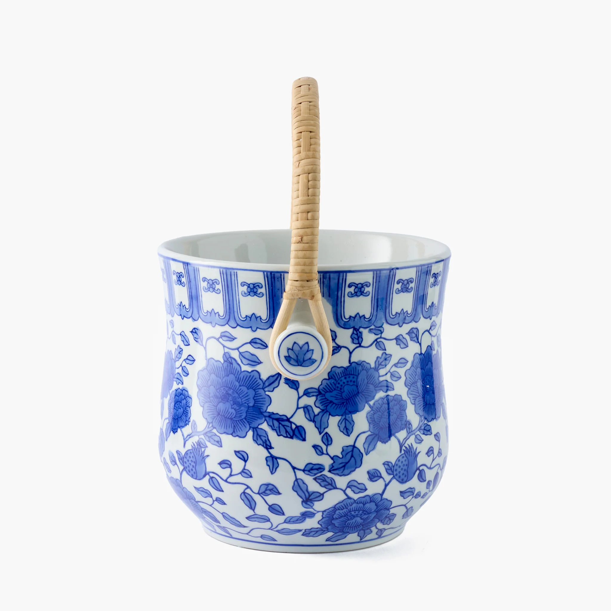 Blue Chinoiserie Ice Bucket - Image 5