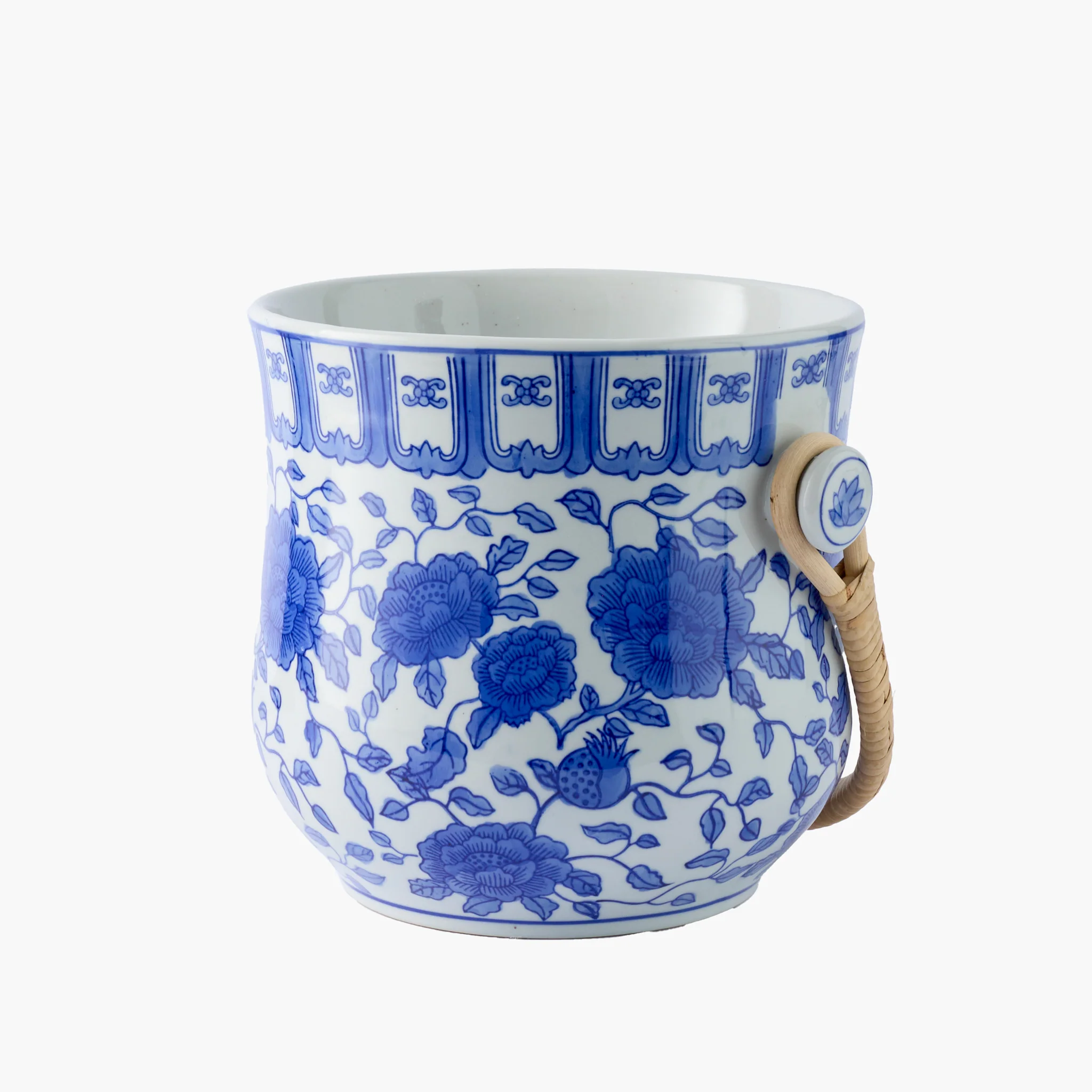 Blue Chinoiserie Ice Bucket - Image 7