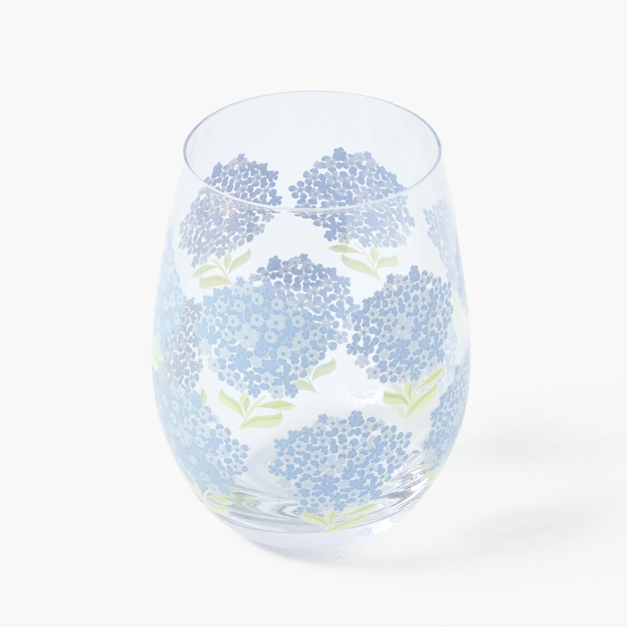 Blue Hydrangea Glasses (Set of 4) - Image 5