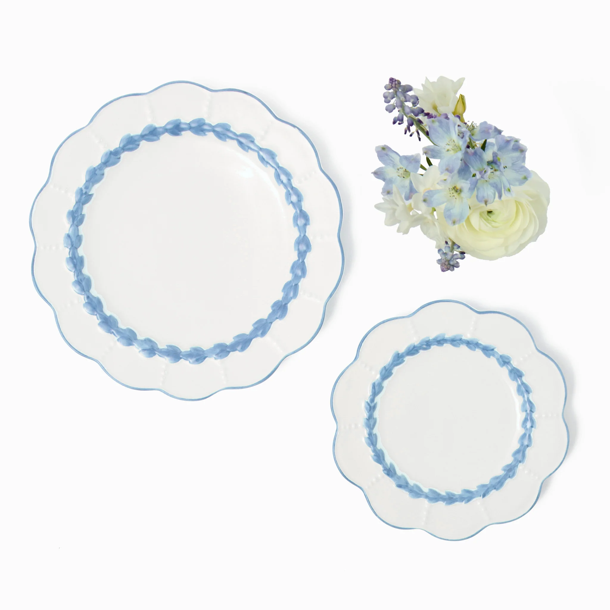 Blue Laurel Starter Plate
