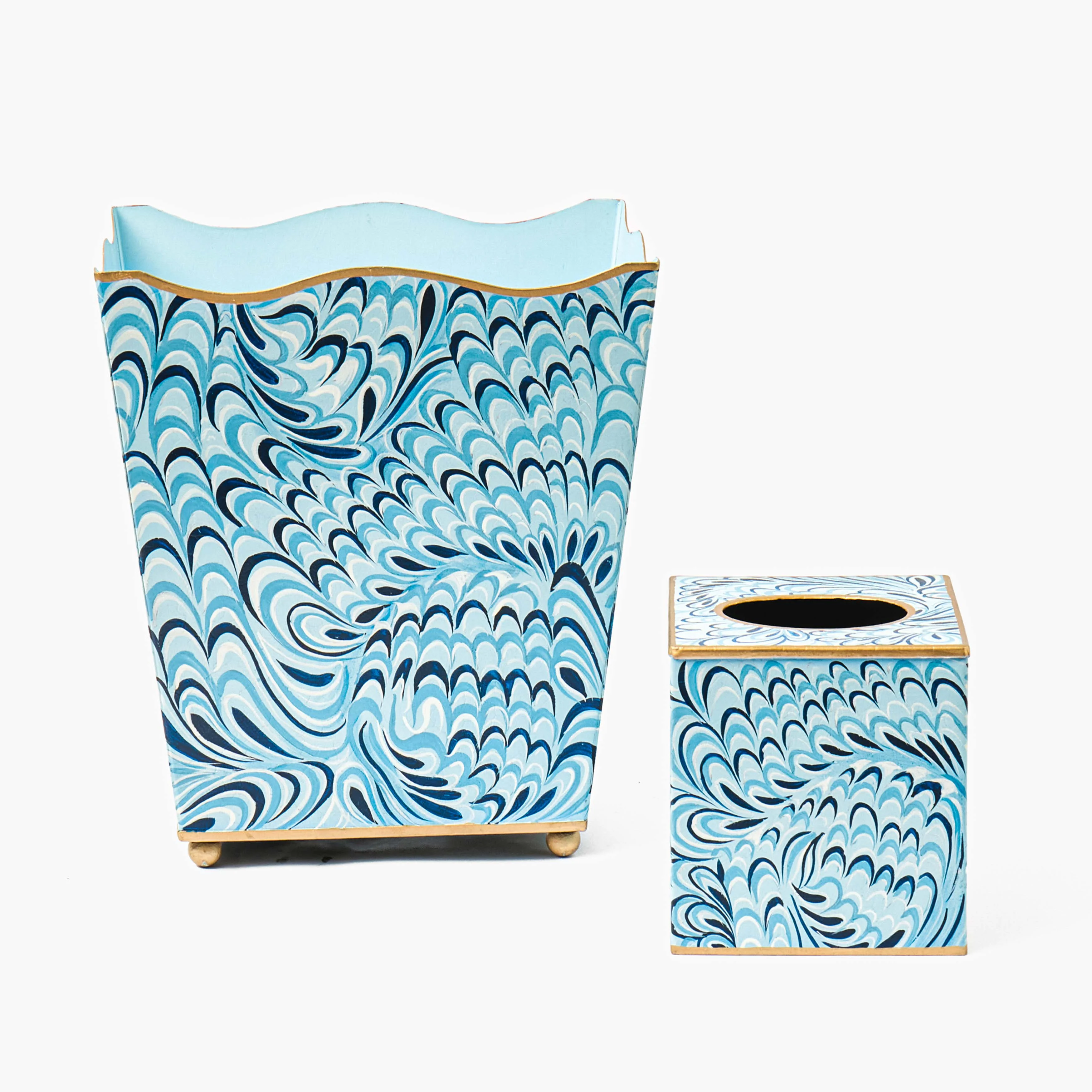 Blue Marble Tissue Box - Image 4
