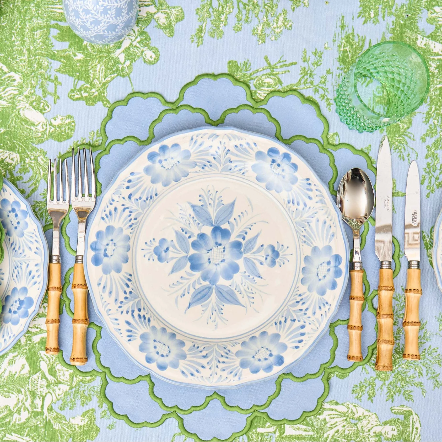 Blue Pandora Dinner Plates (Set of 4) - Image 2