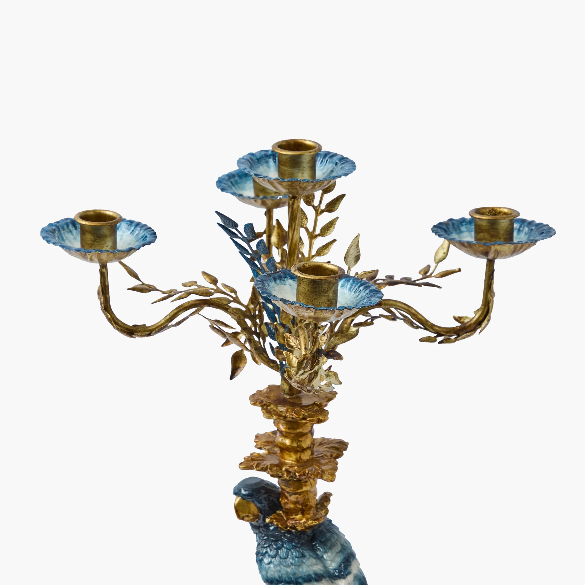 Blue Parrot Candelabra - Image 12