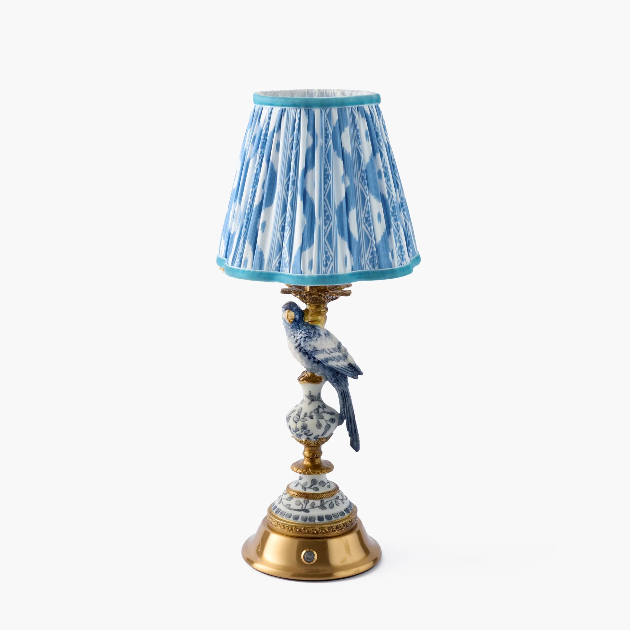 Blue Ikat Lampshade (18cm) - Image 6