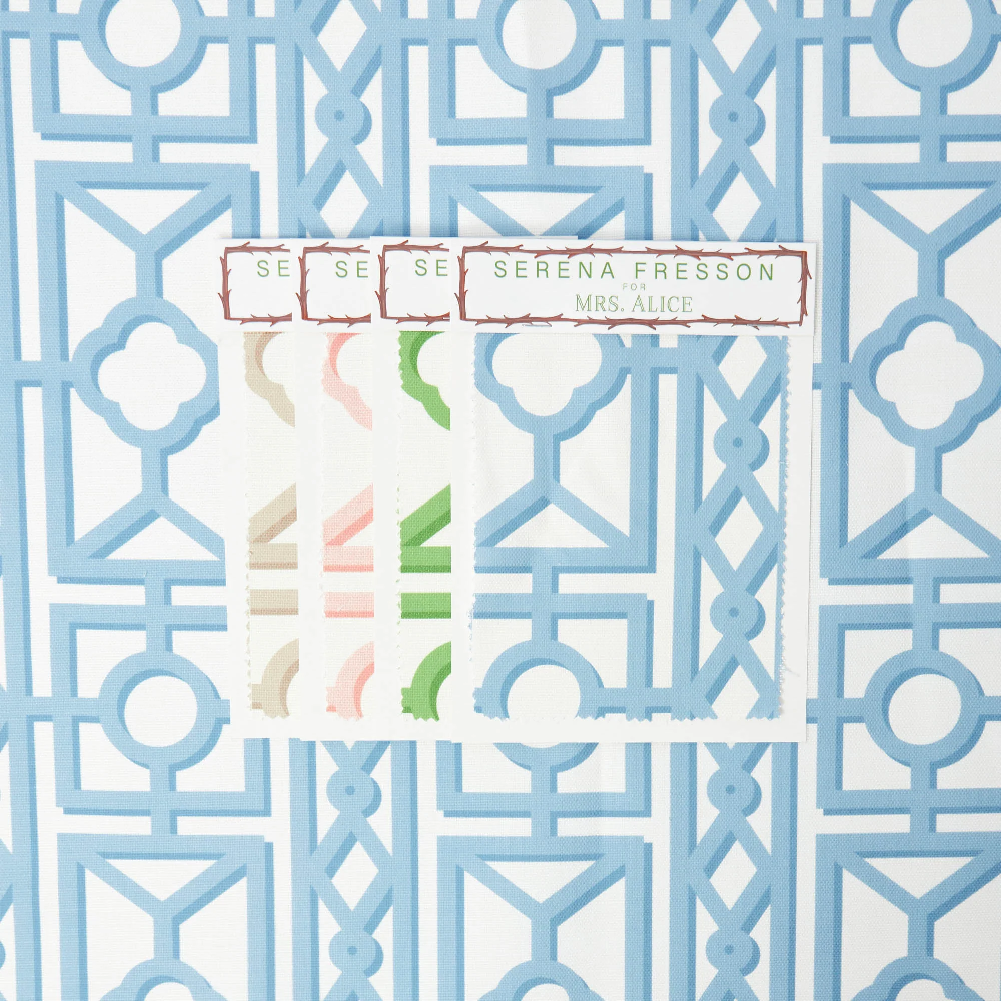 Blue Pavilion Fabric - Image 9