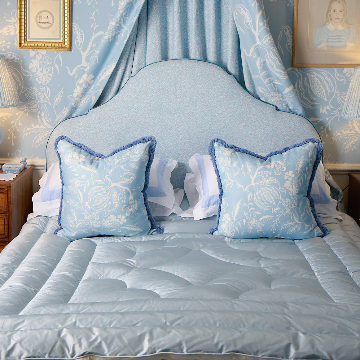 Blue Silk Eiderdown - Image 6