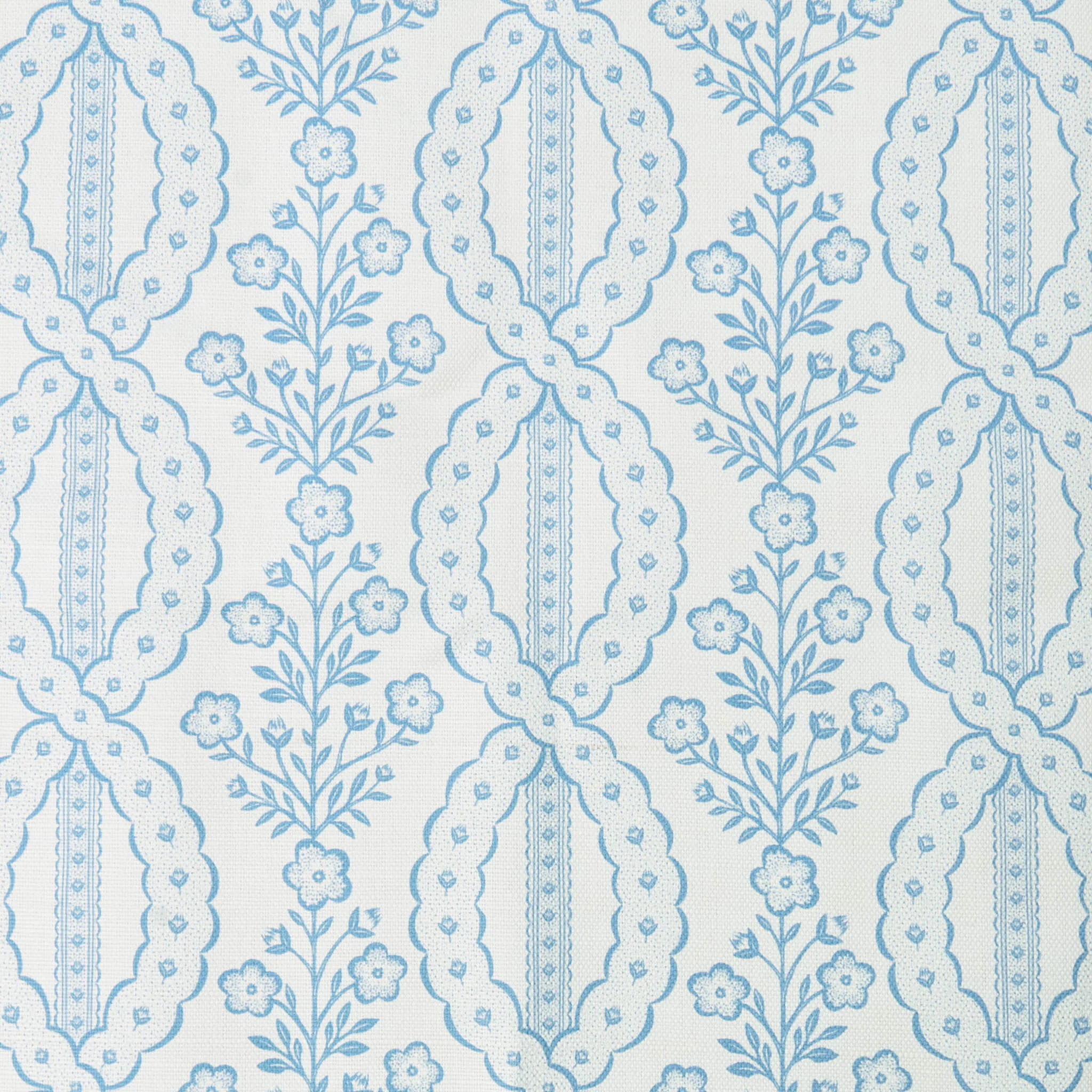 Blue Sybil Fabric - Image 2