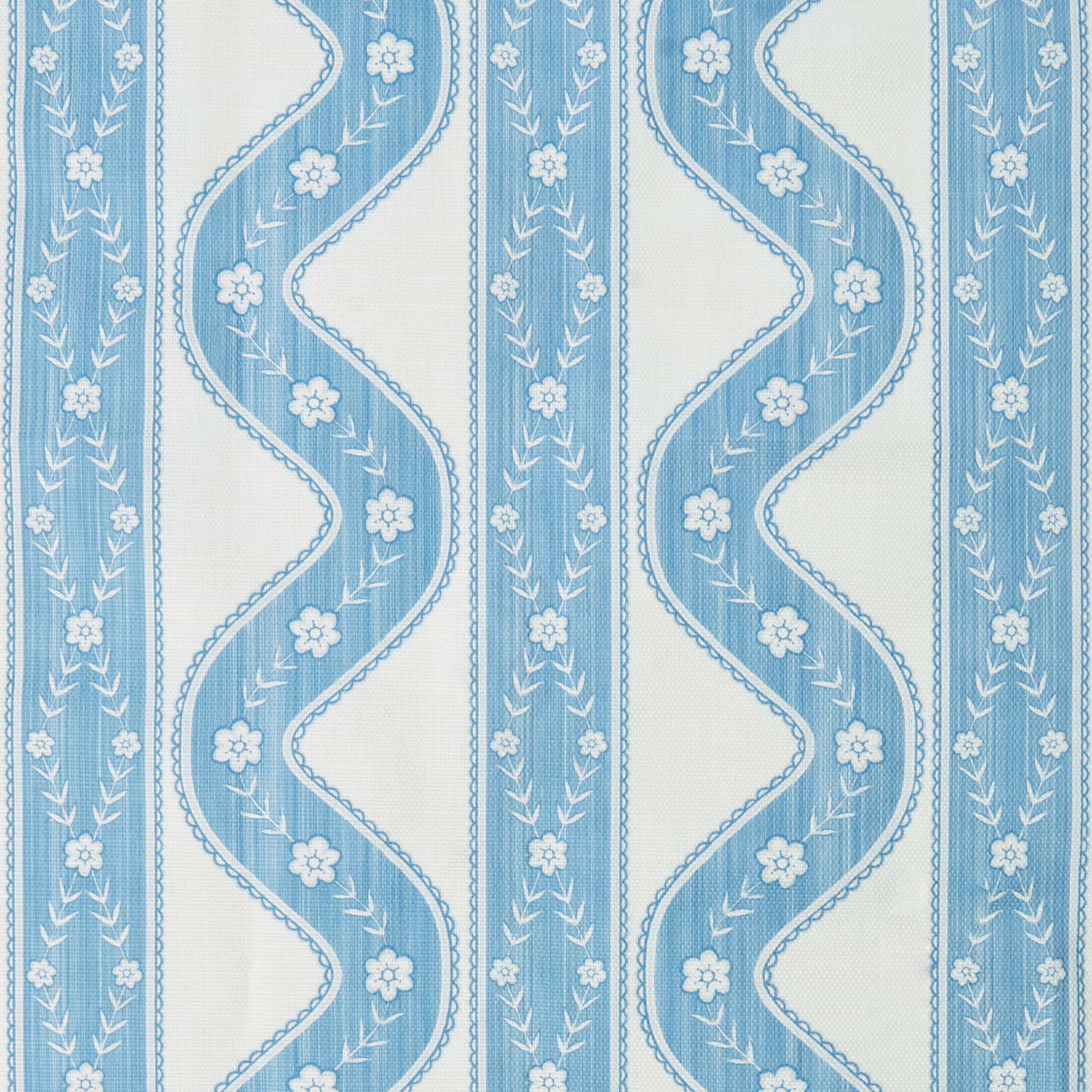 Blue Theodora Fabric - Image 2