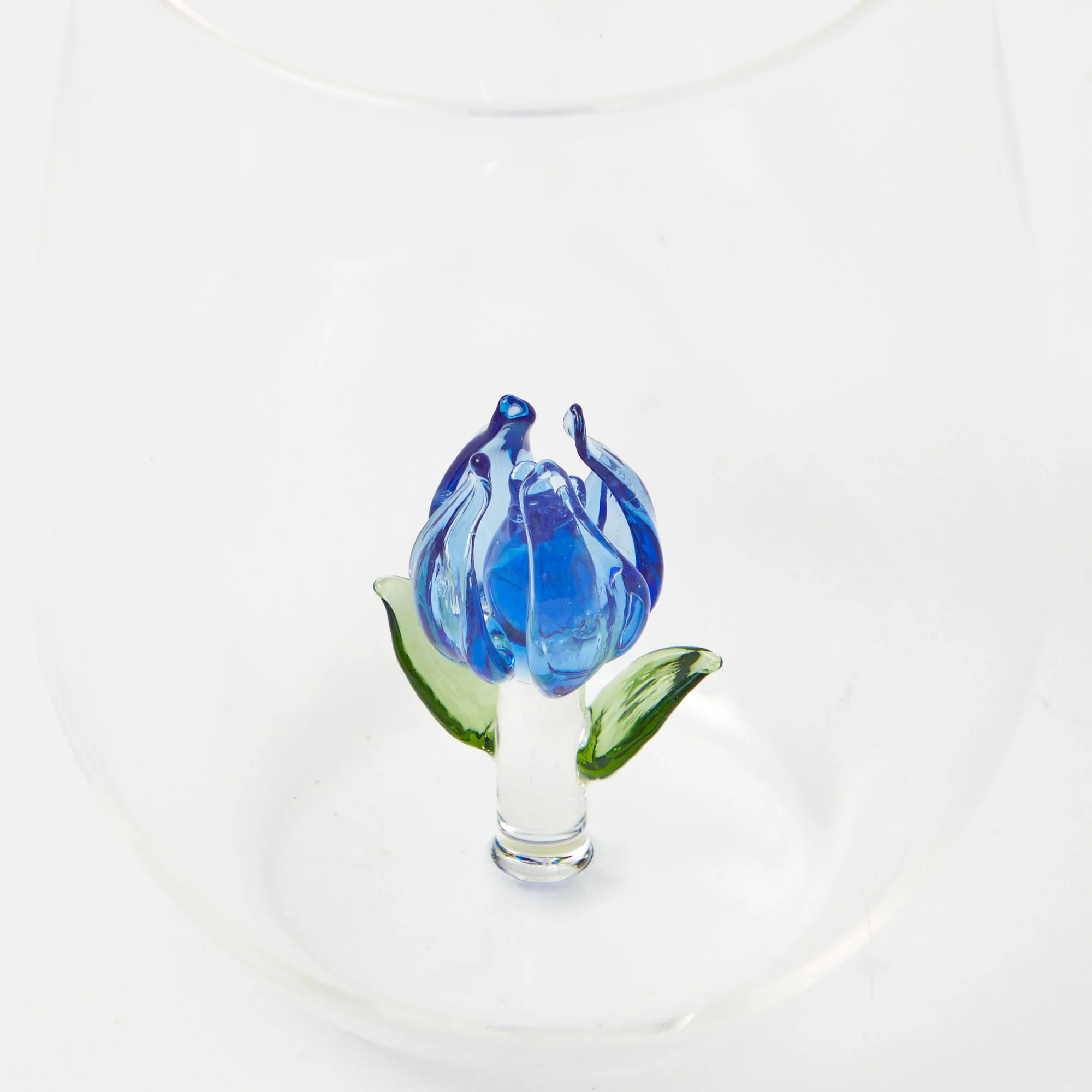 Blue Tulip Glasses (Set of 4) - Image 13