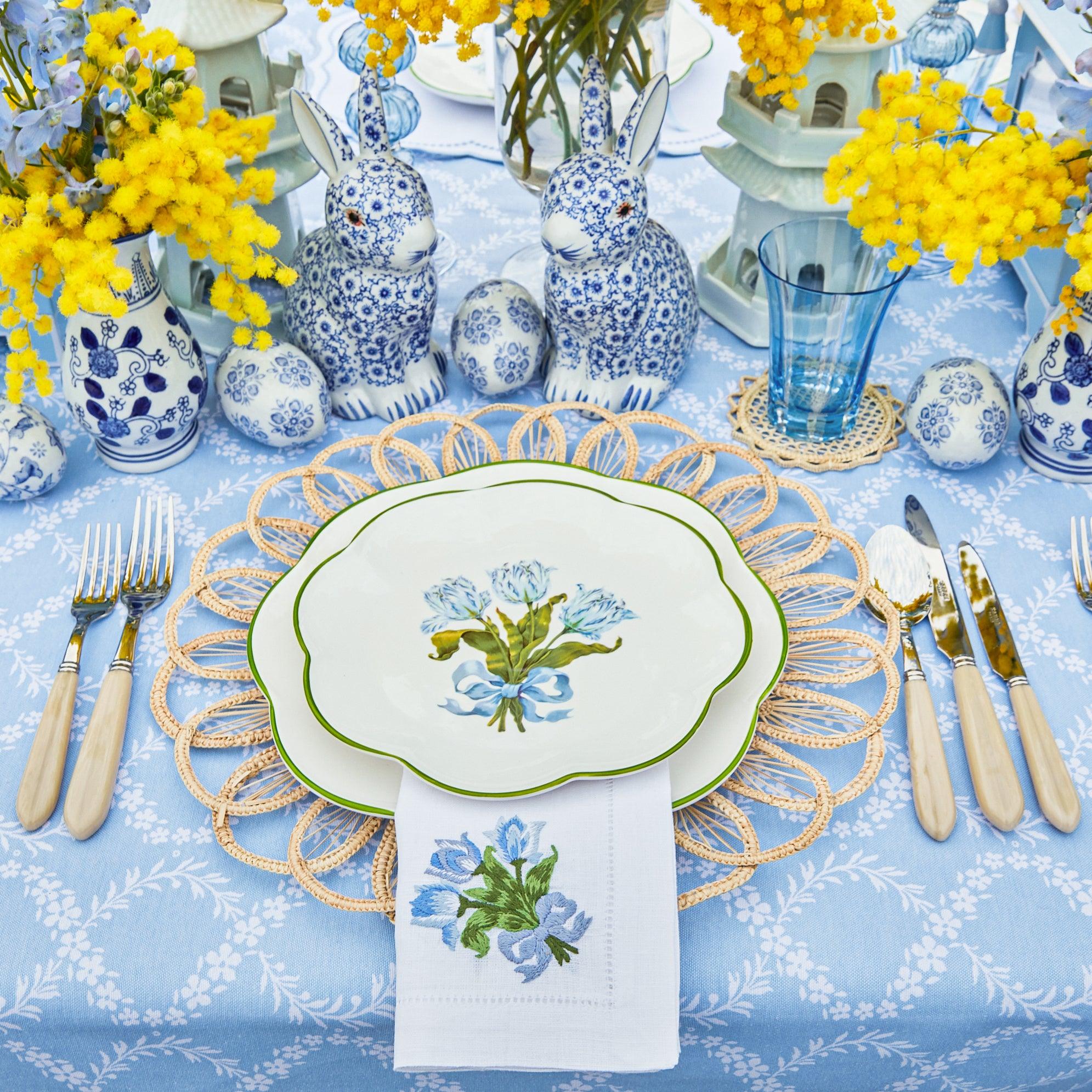Blue Tulip Starter Plates (Set of 4) - Image 22