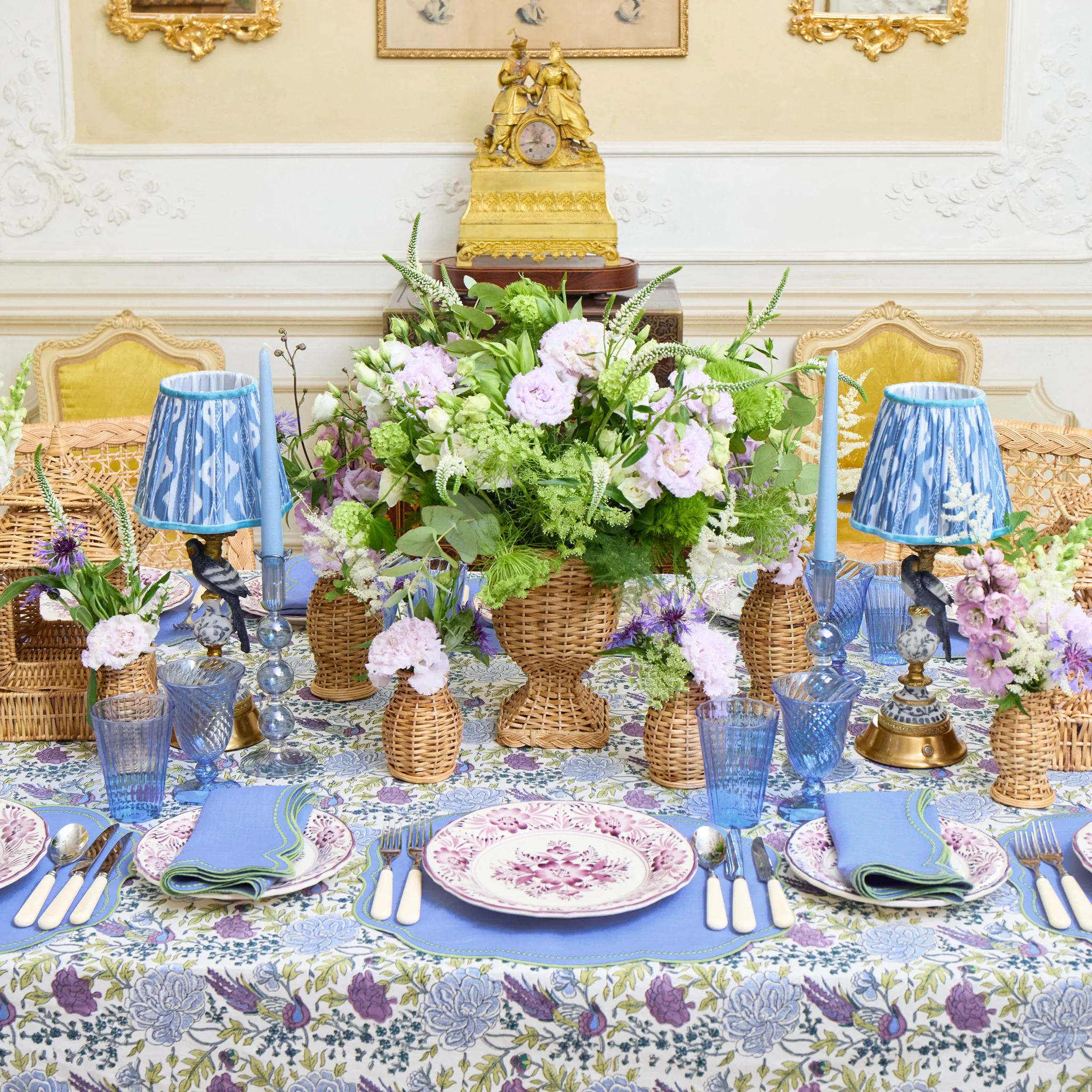 Natural Rattan Pagoda Decoration Set - Image 5