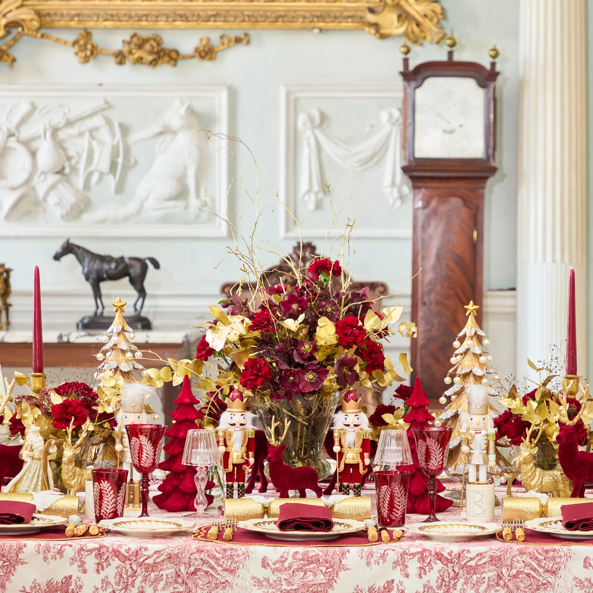 Burgundy Candles (Set of 8) - Image 10