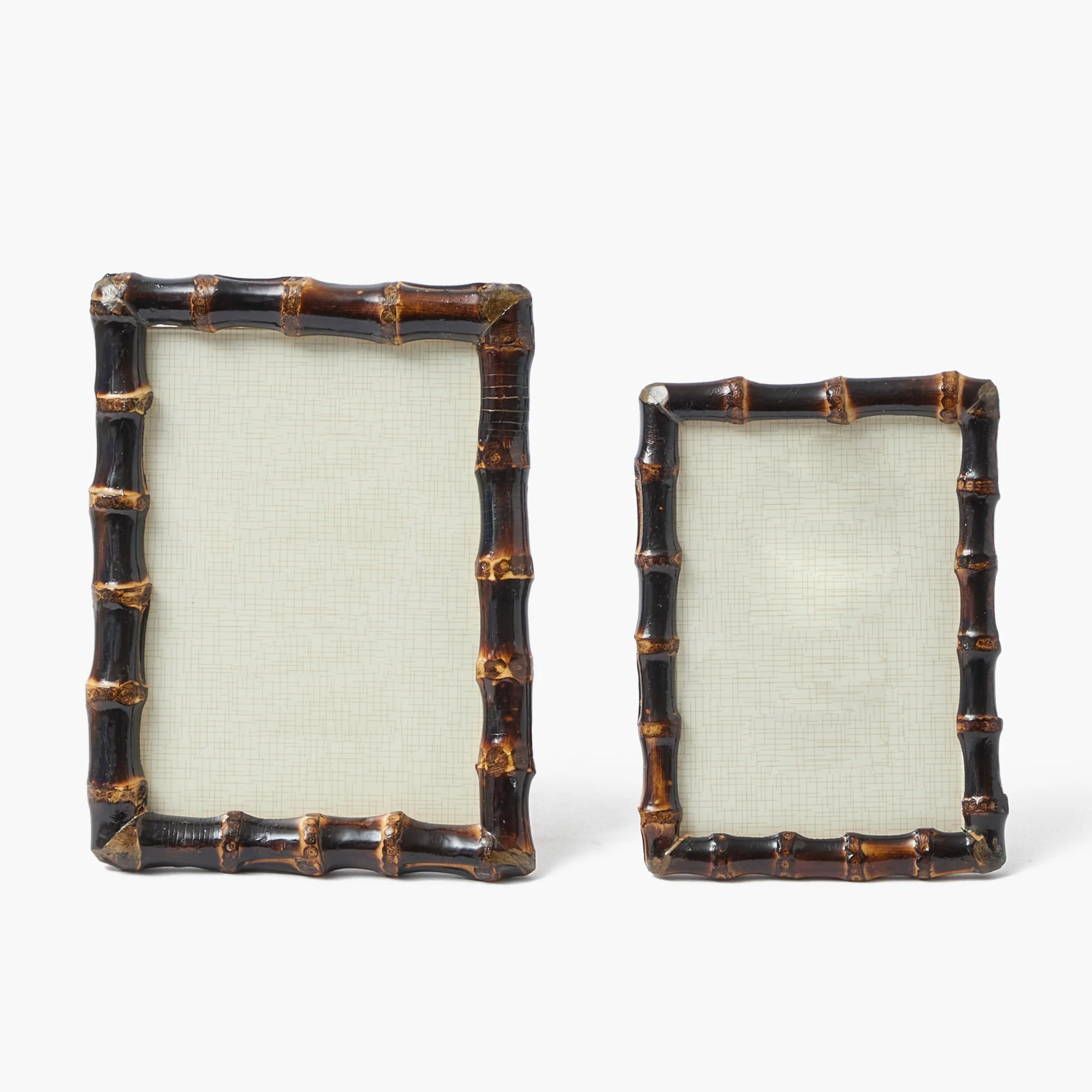 Burnt Bamboo Photo Frames (Set of 2) - Image 5