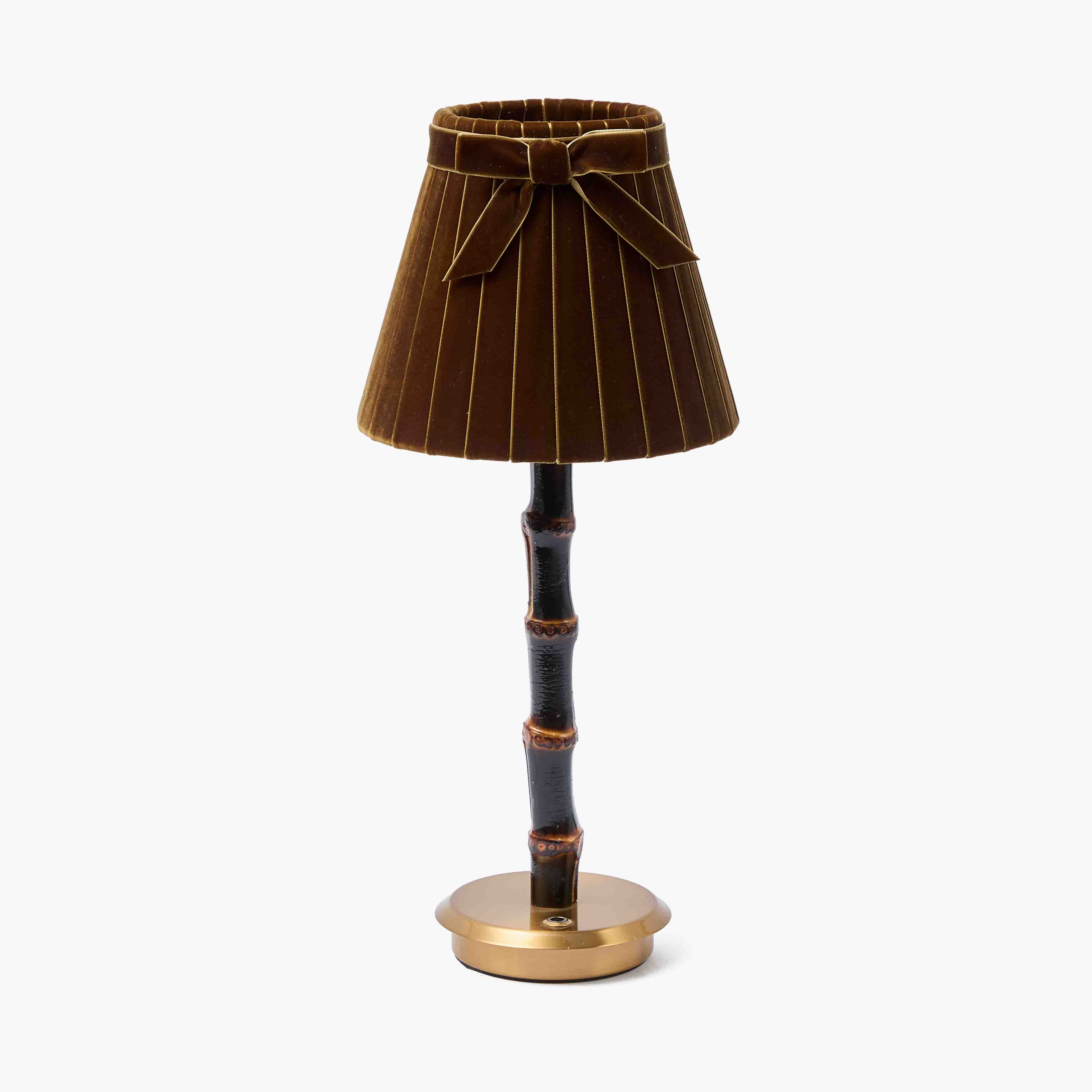 Burnt Bamboo Rechargeable Lamp - Image 11