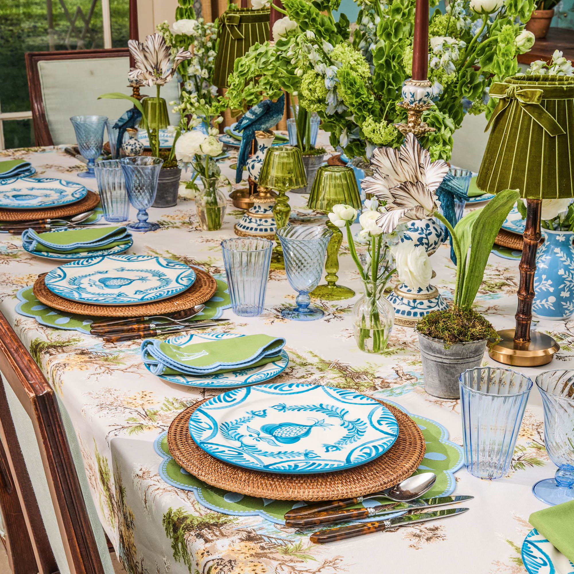 Blue Fluted Glassware (Set of 8) - Image 18