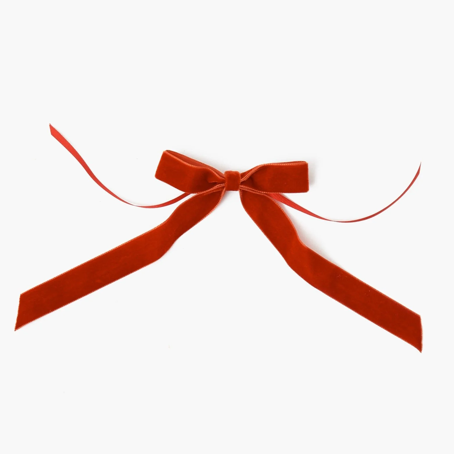 Burnt Orange Velvet Bows (Set of 4) - 20cm - Image 11