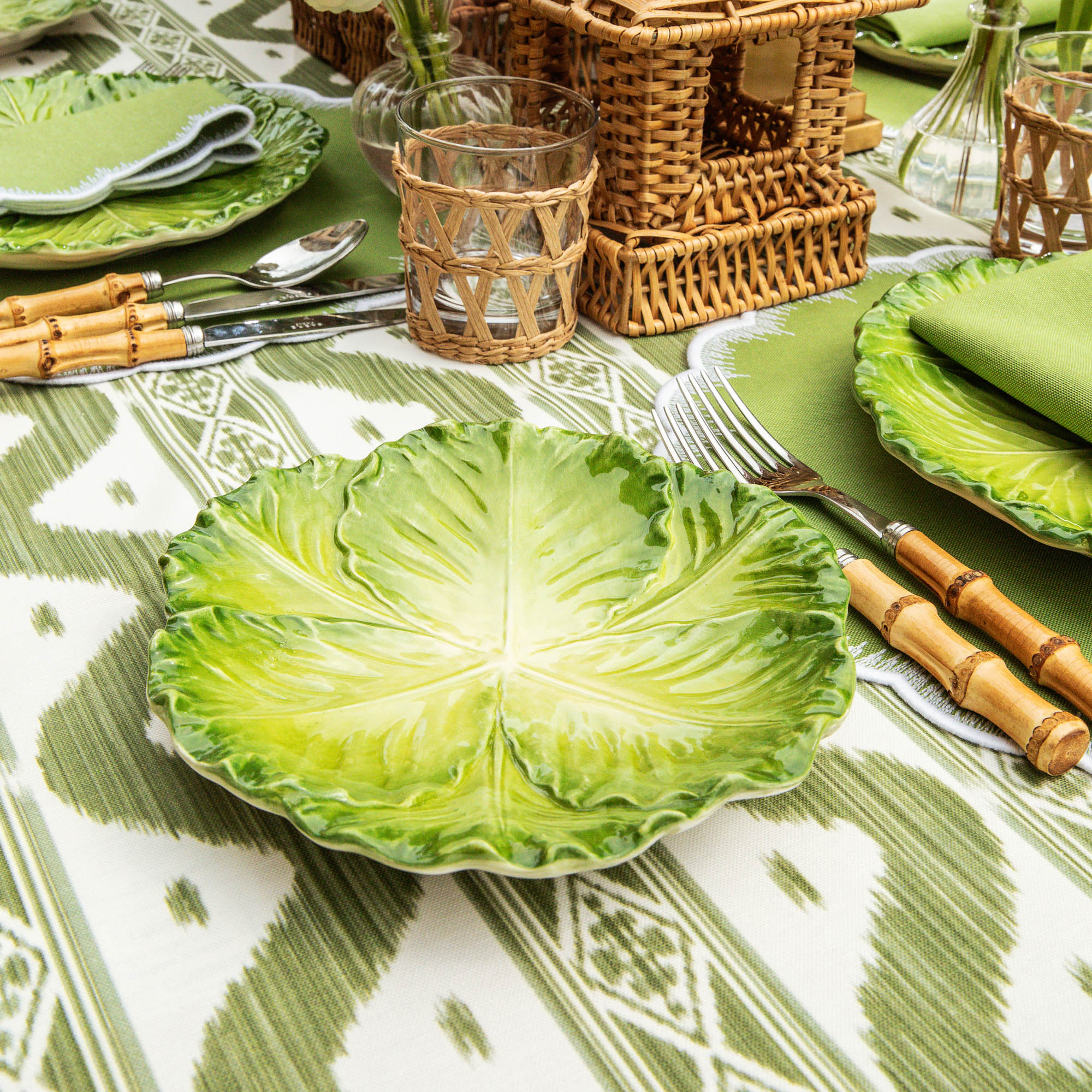 Green Serena Cabbage Starter Plate - Image 19