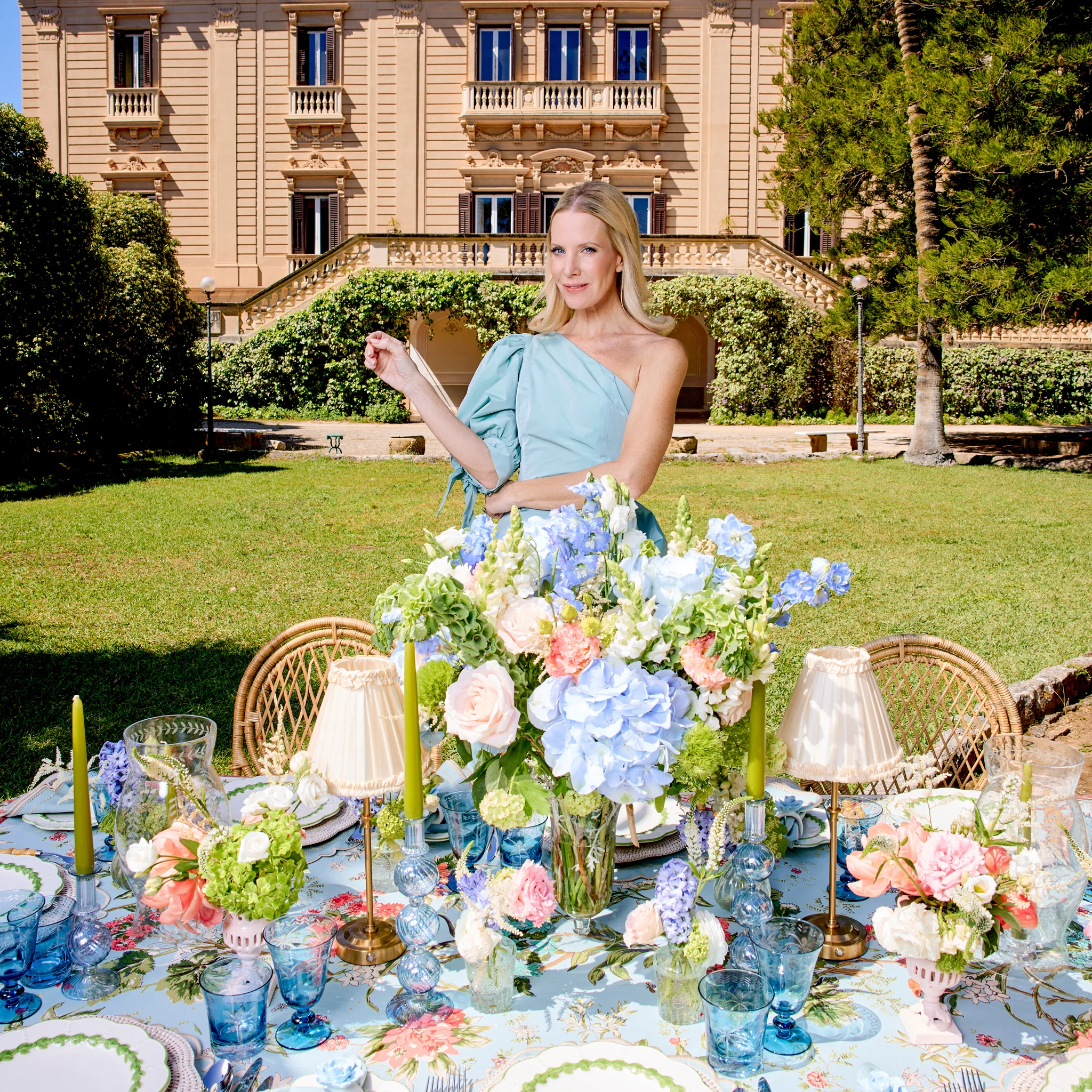 Camille Azure Candle Set (Apple Green) - Image 2