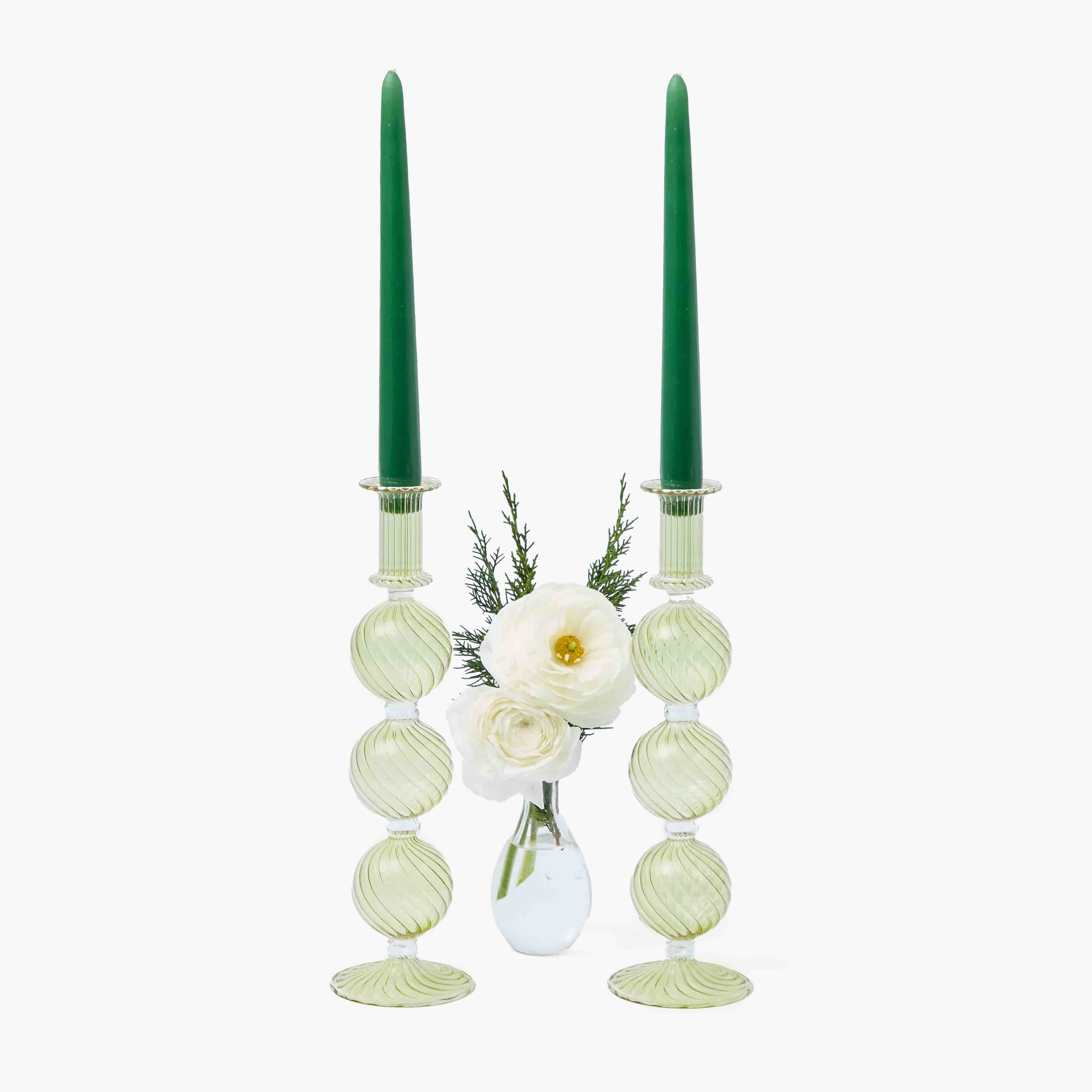 Olive Camille Candle Holders (Pair) - Image 14