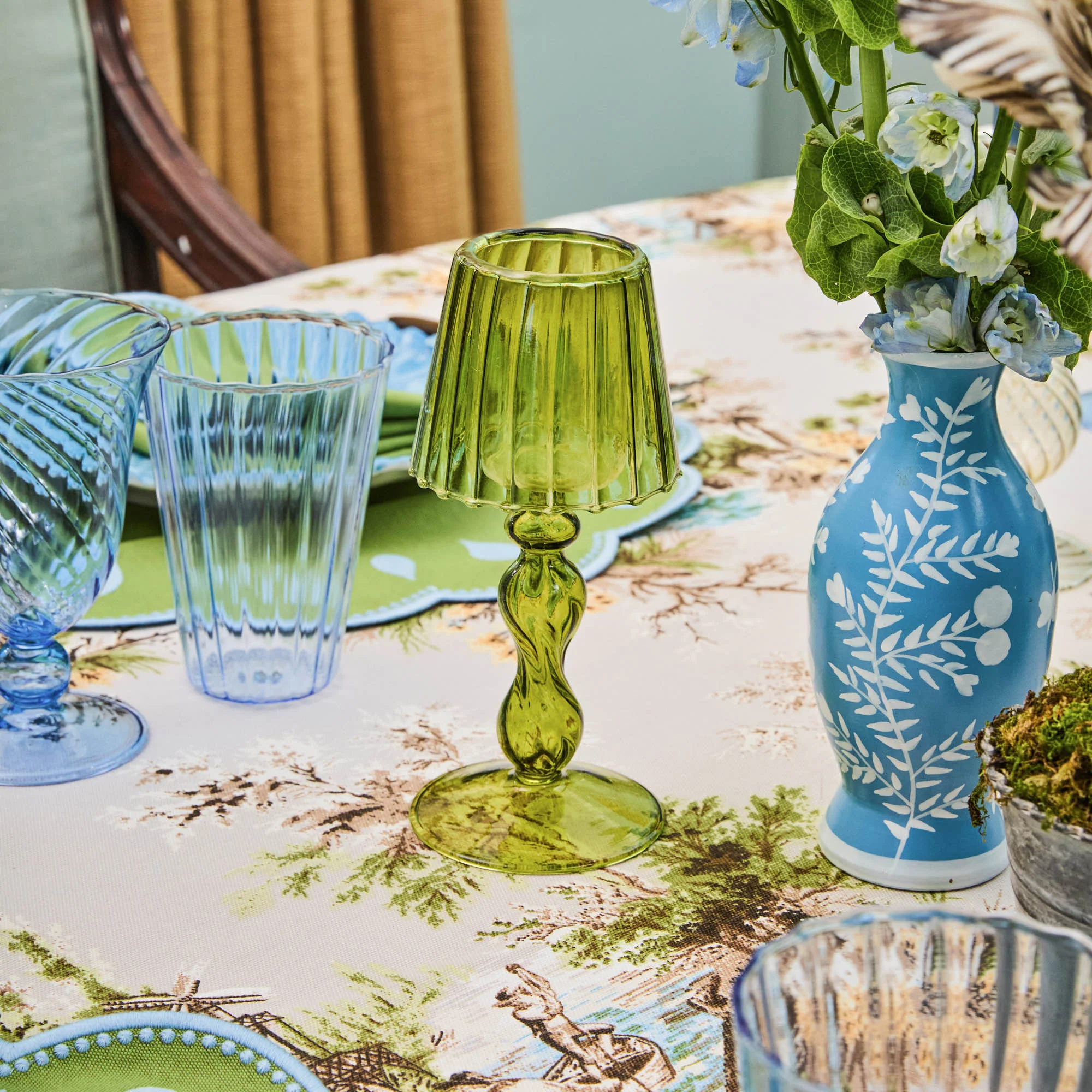 Camille Olive Candlescape (Apple Green) - Image 11