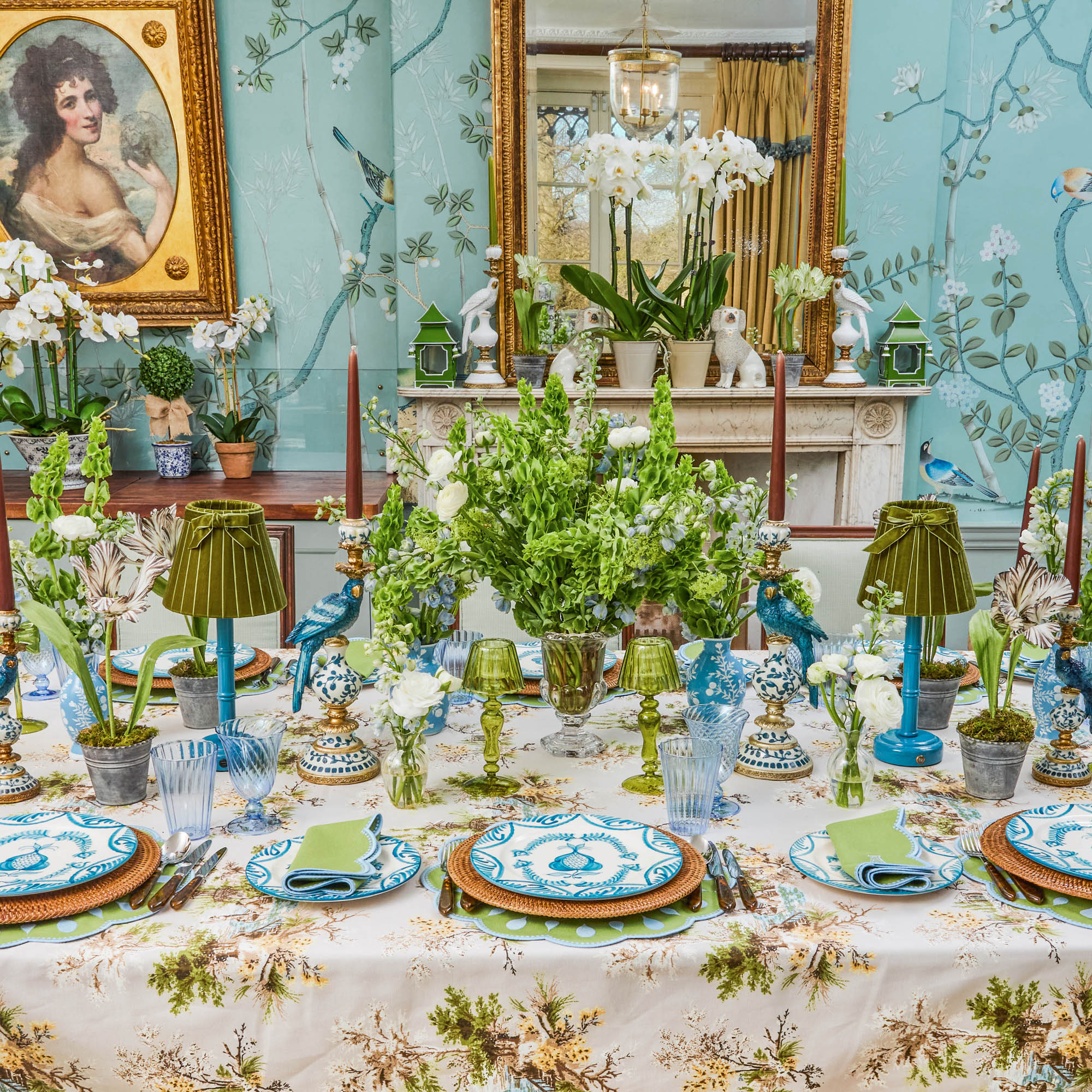 Camille Olive Candlescape (Apple Green) - Image 9