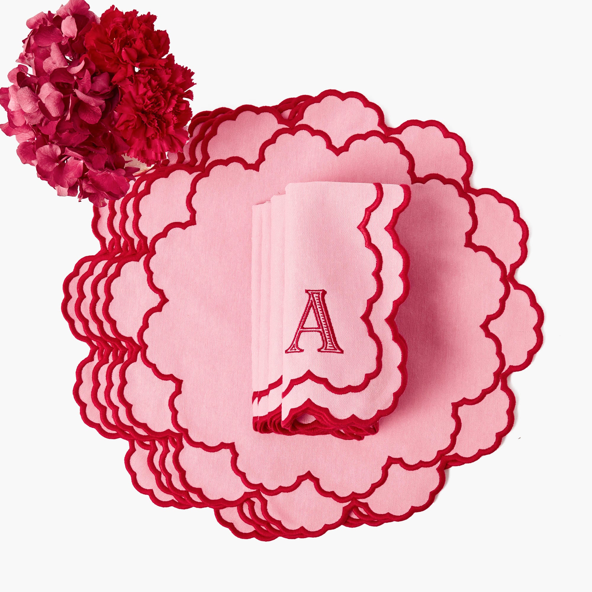 Carolina Pink Placemats & Napkins (Set of 4) - Image 2