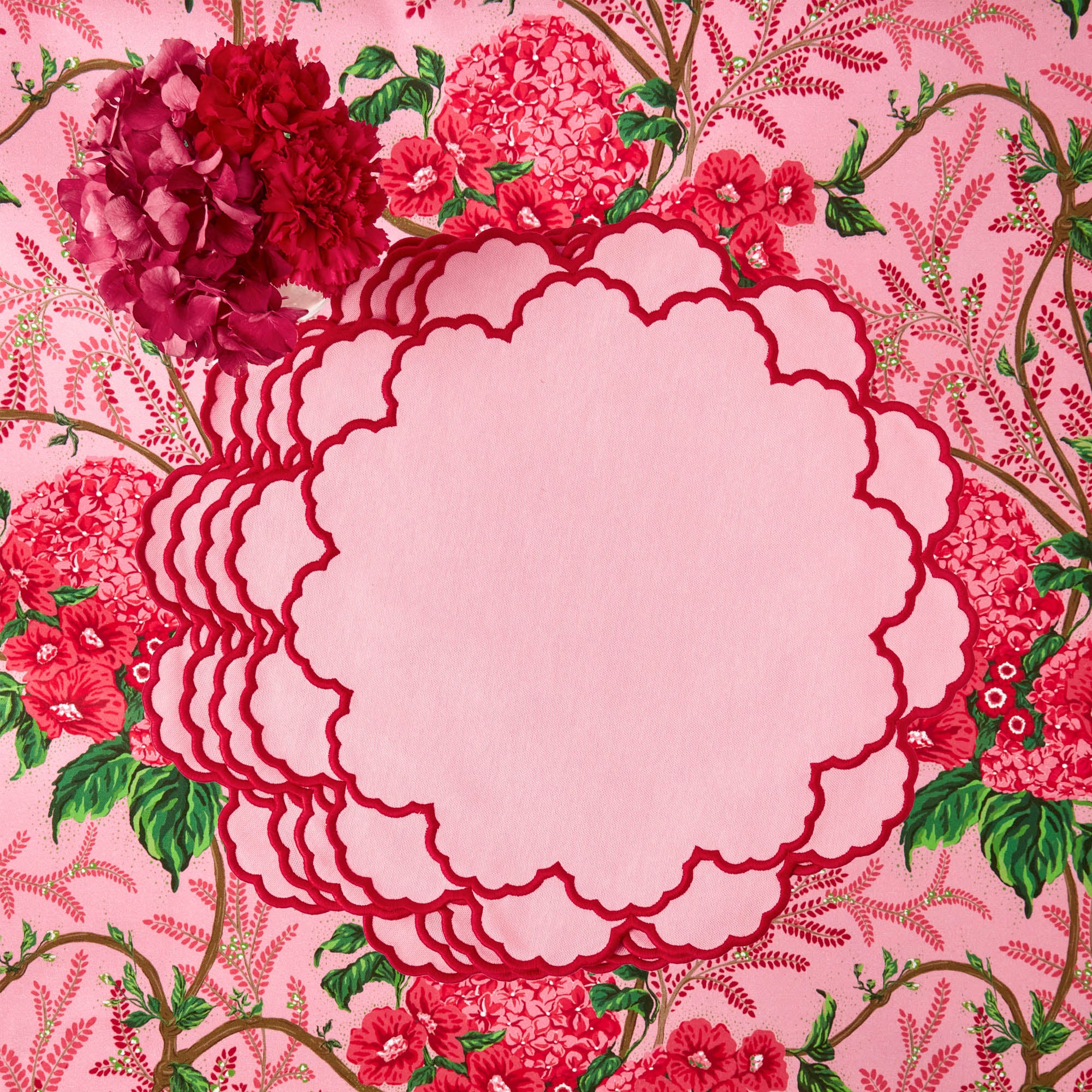 Carolina Pink Placemats & Napkins (Set of 4) - Image 7