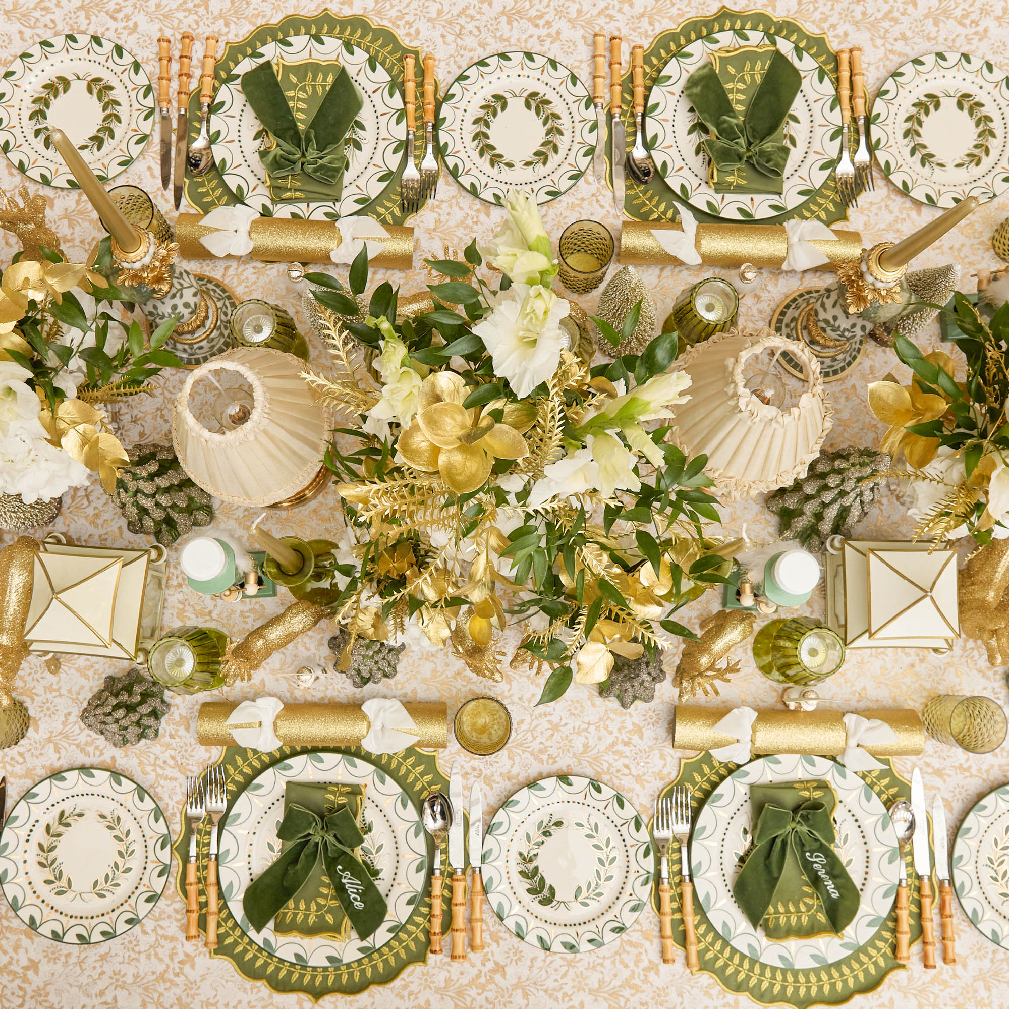 Champagne Gold Candles (Set of 8) - Image 6
