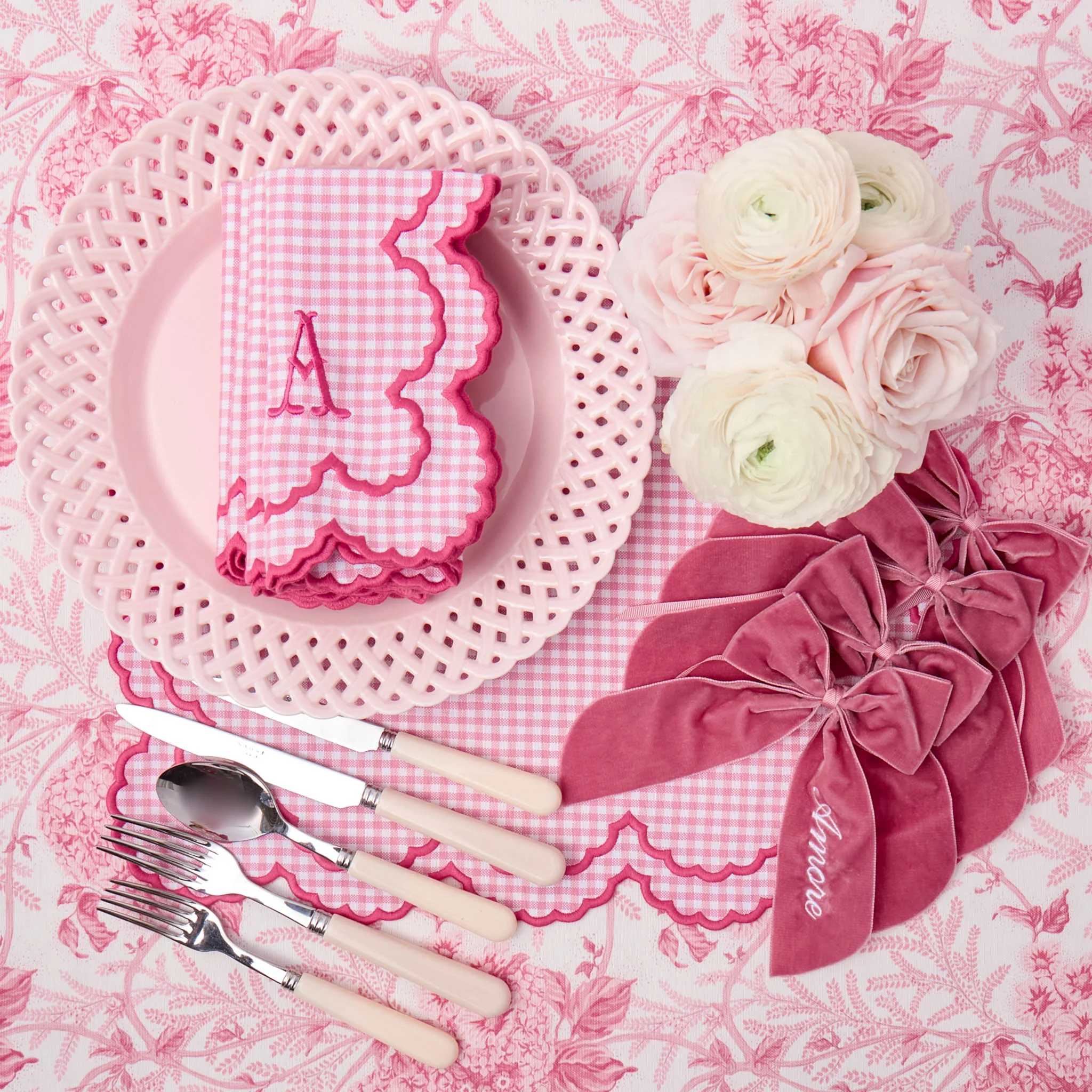 Personalisable Dusty Pink Bow - Image 3