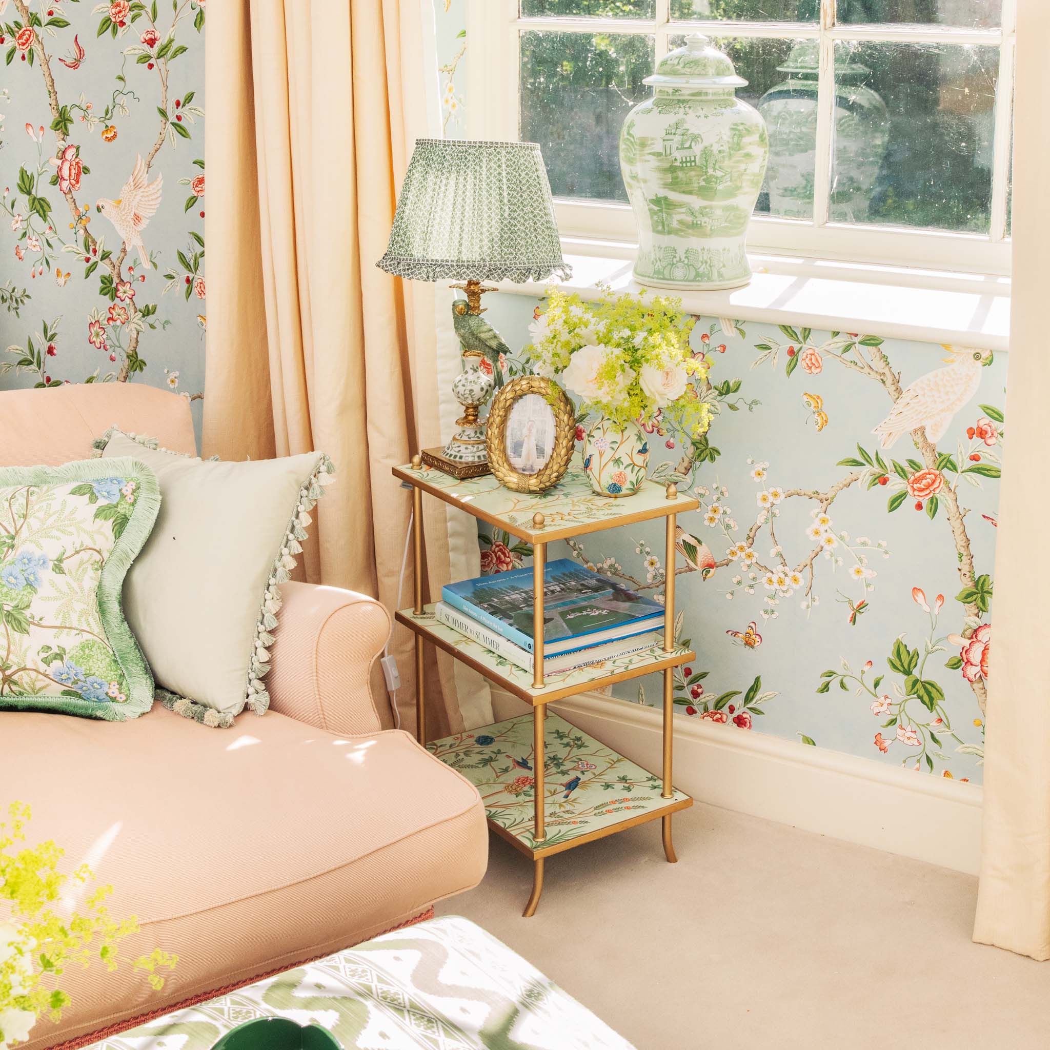 Chinoiserie Tole Side Table - Image 3