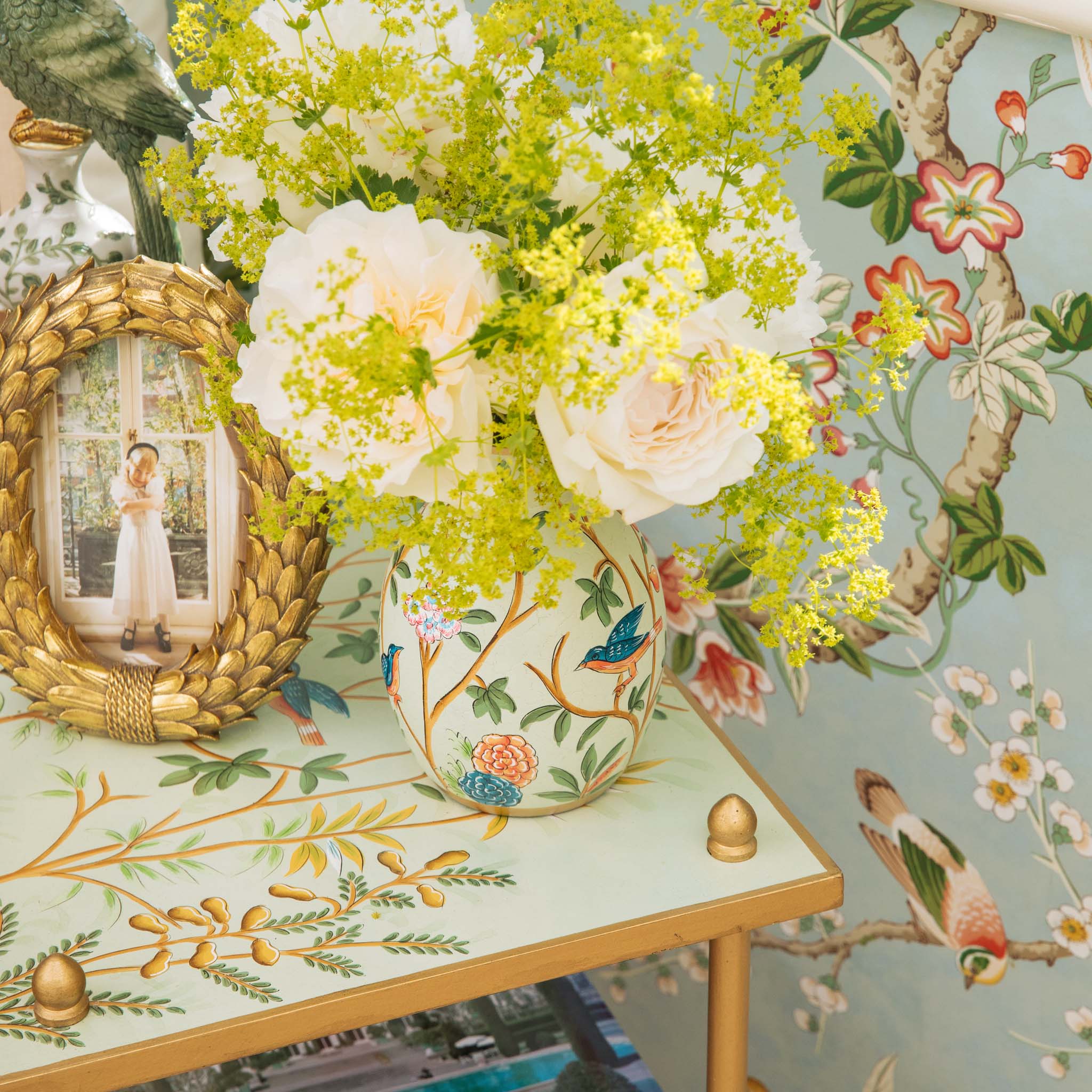 Chinoiserie Tole Side Table - Image 4