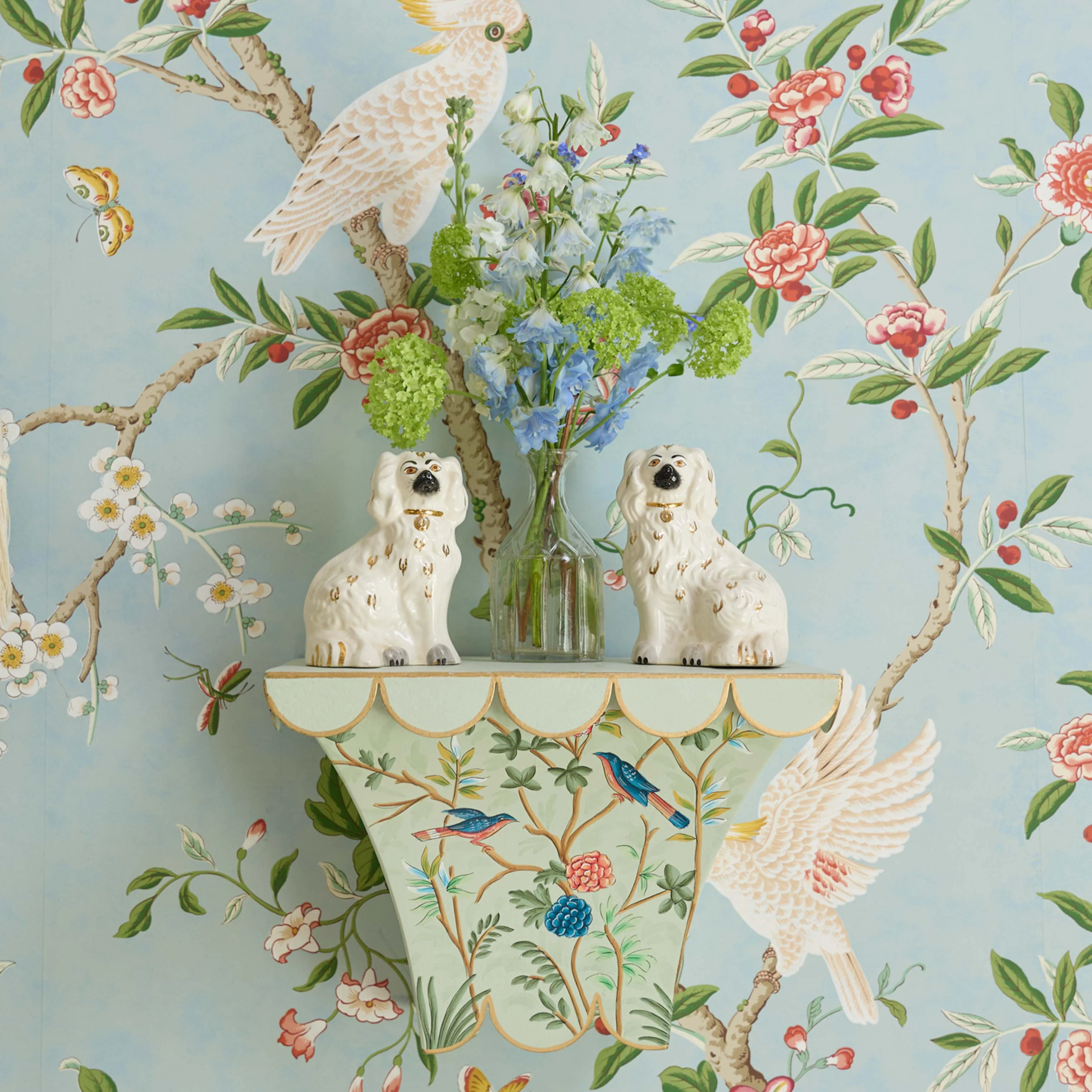 Chinoiserie Tole Wall Sconce - Image 2