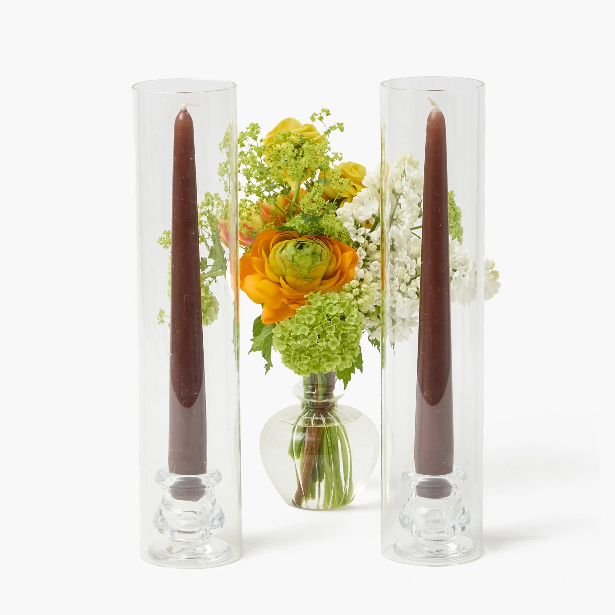 Chocolate Brown Candles (Set of 8) - Image 13