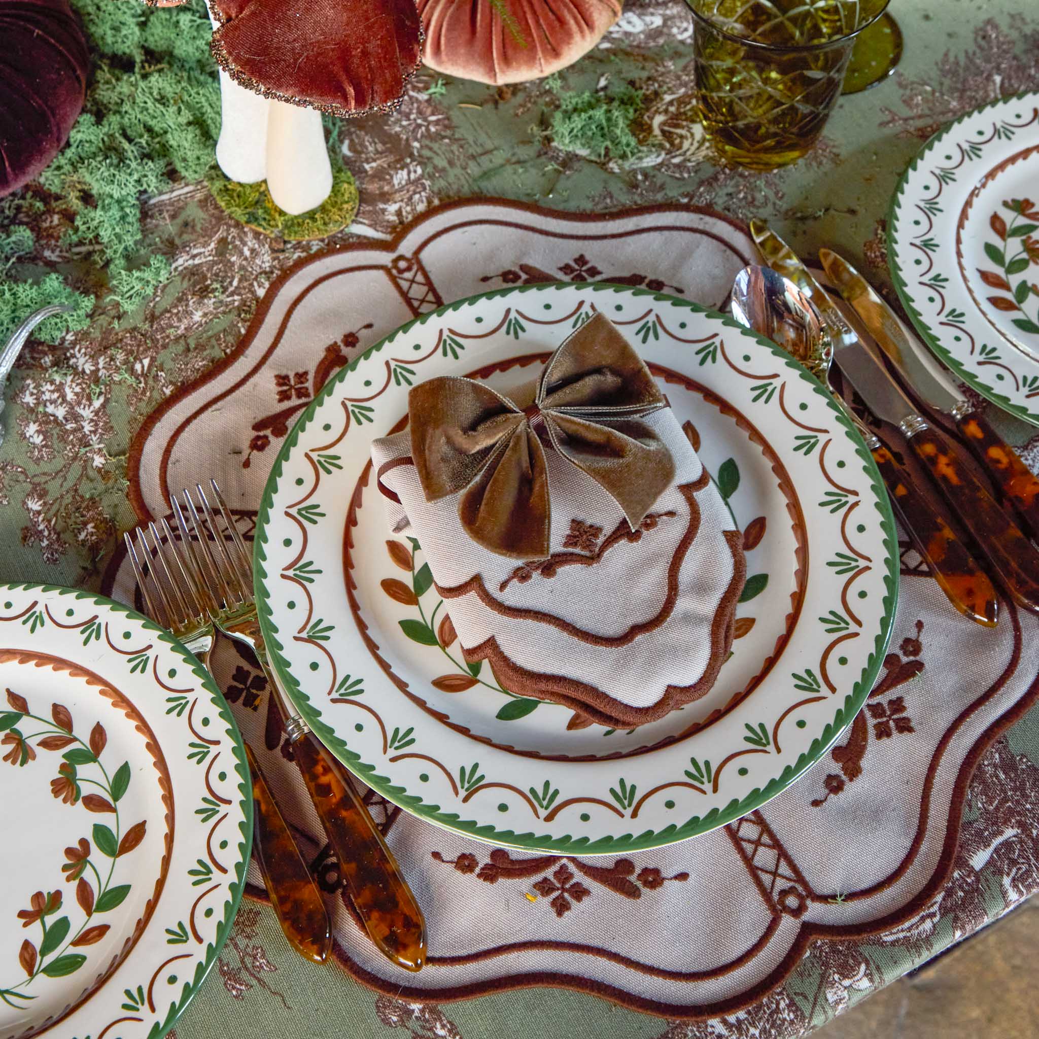 Chocolate Brown Napkin Bows (Set of 4) - Image 7