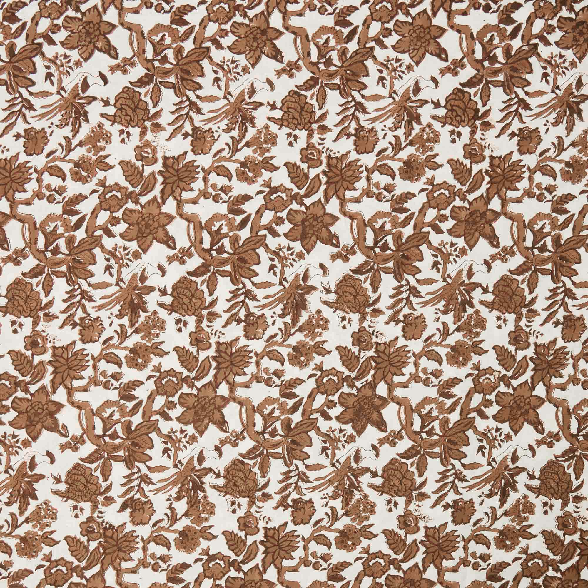 Chocolate Floral Pheasant Tablecloth - Image 7